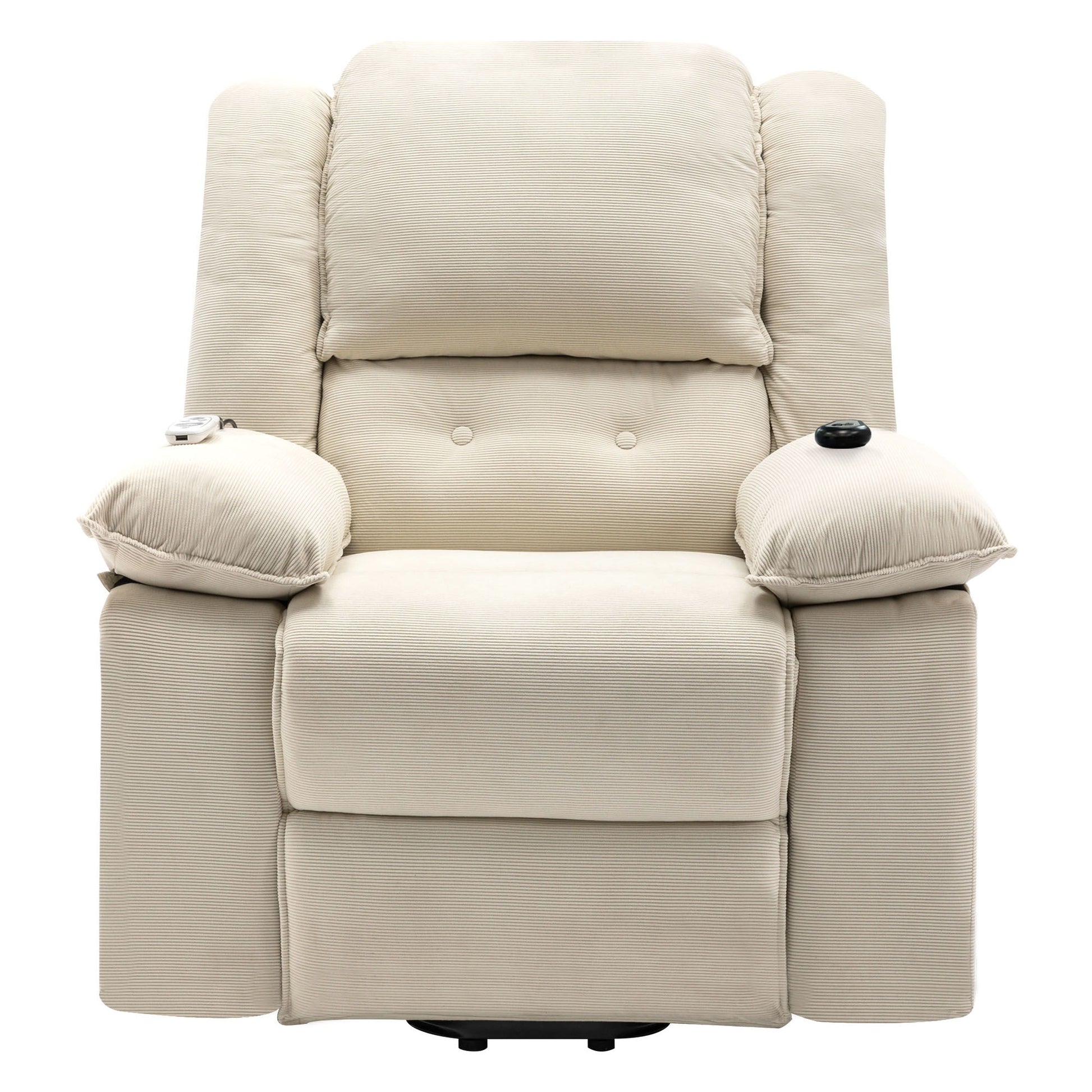 Massage Recliner Power Lift Chair With Adjustable Massage And Heating Function - Best Buy Furniture
