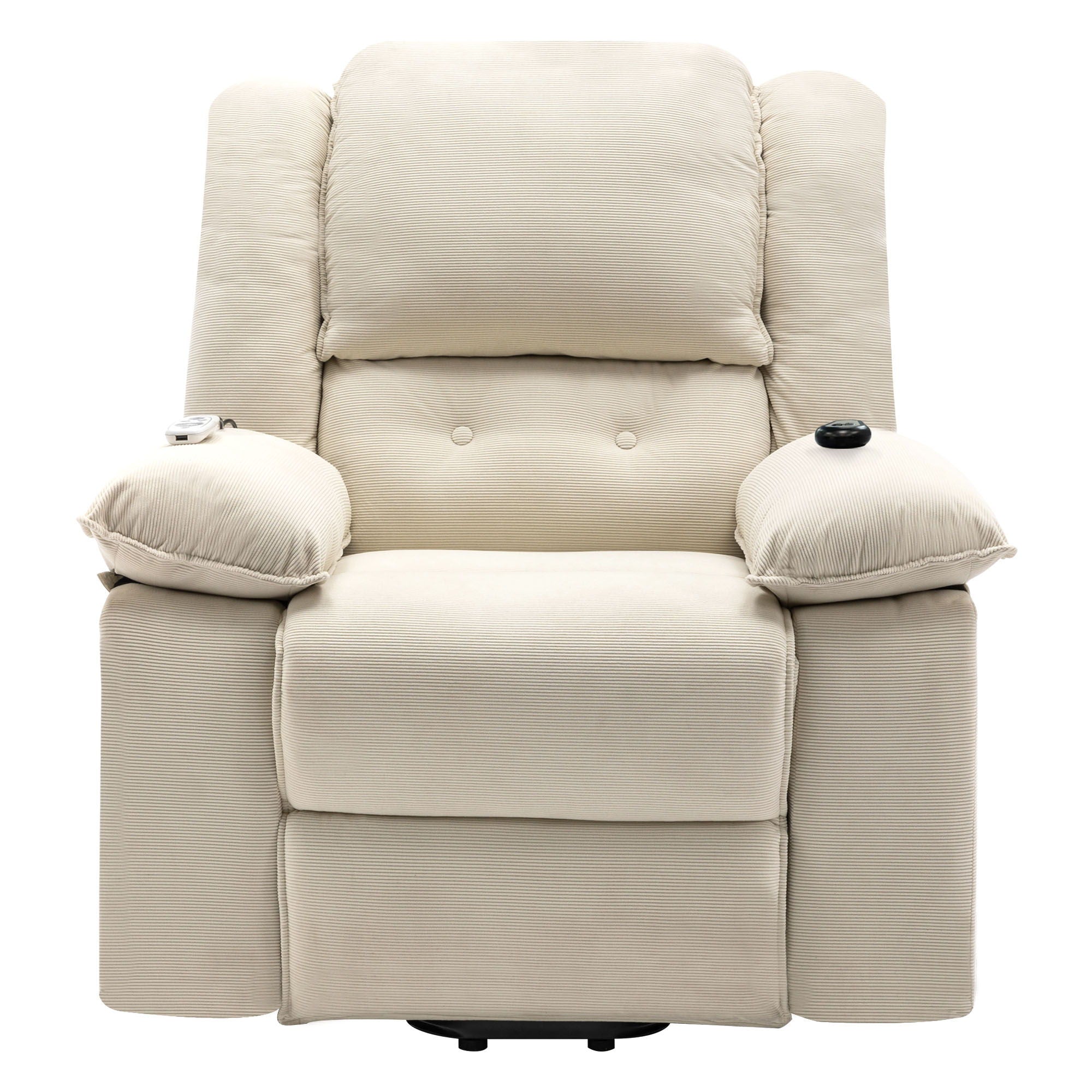 Massage Recliner Power Lift Chair With Adjustable Massage And Heating Function - Best Buy Furniture