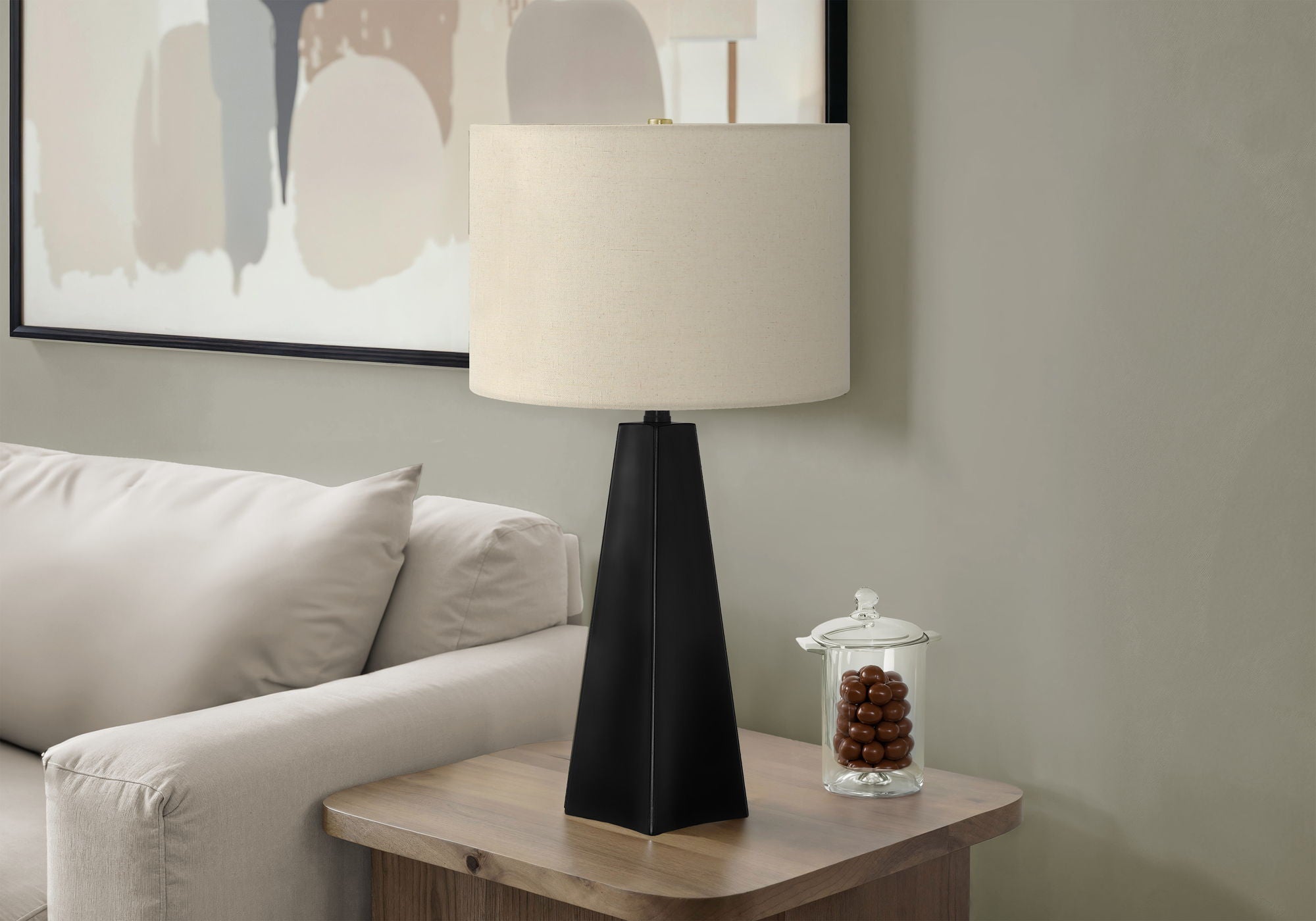 Lighting, Table Lamp, Resin, Modern - Black - Best Buy Furniture