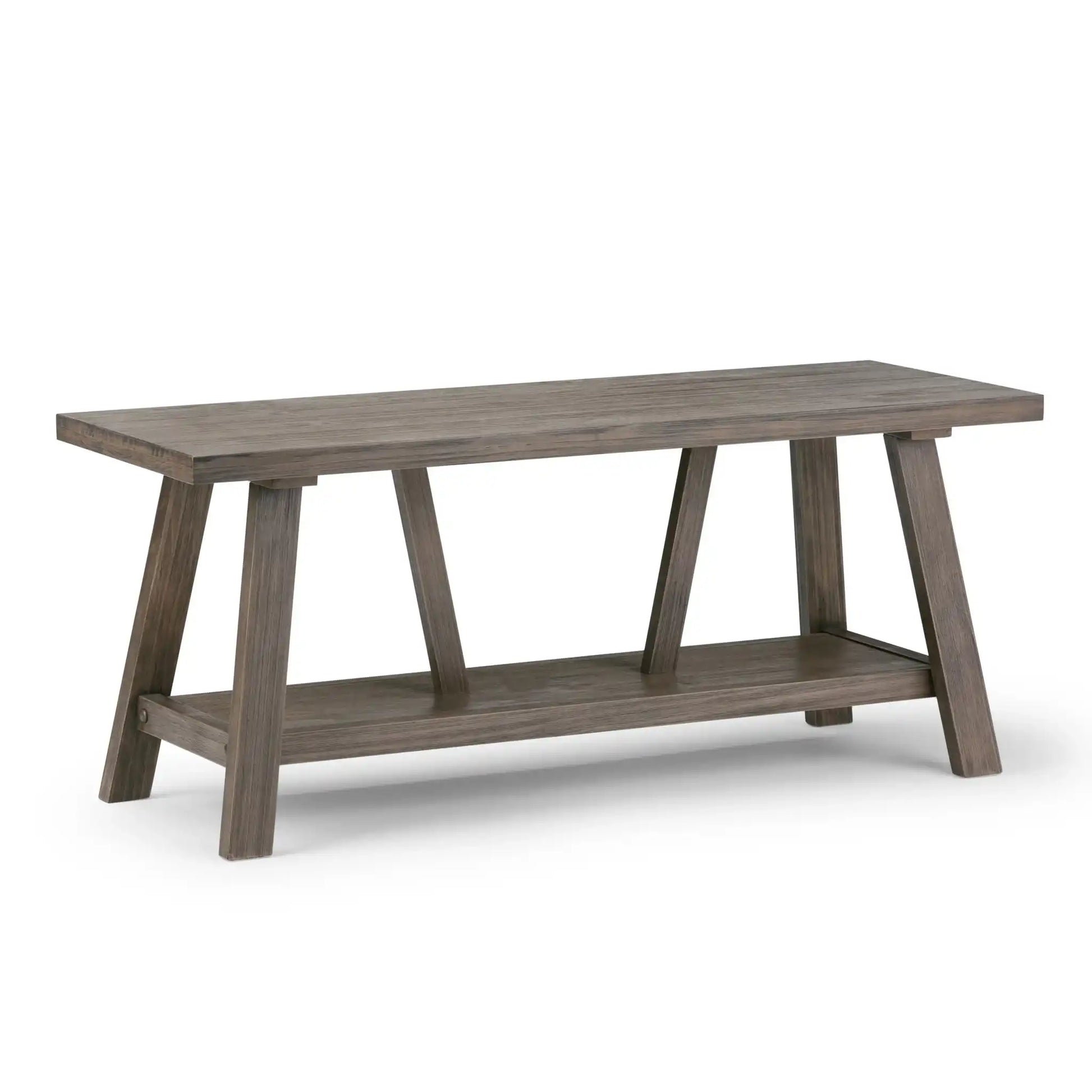 Dylan - Entryway Bench - Driftwood - Best Buy Furniture