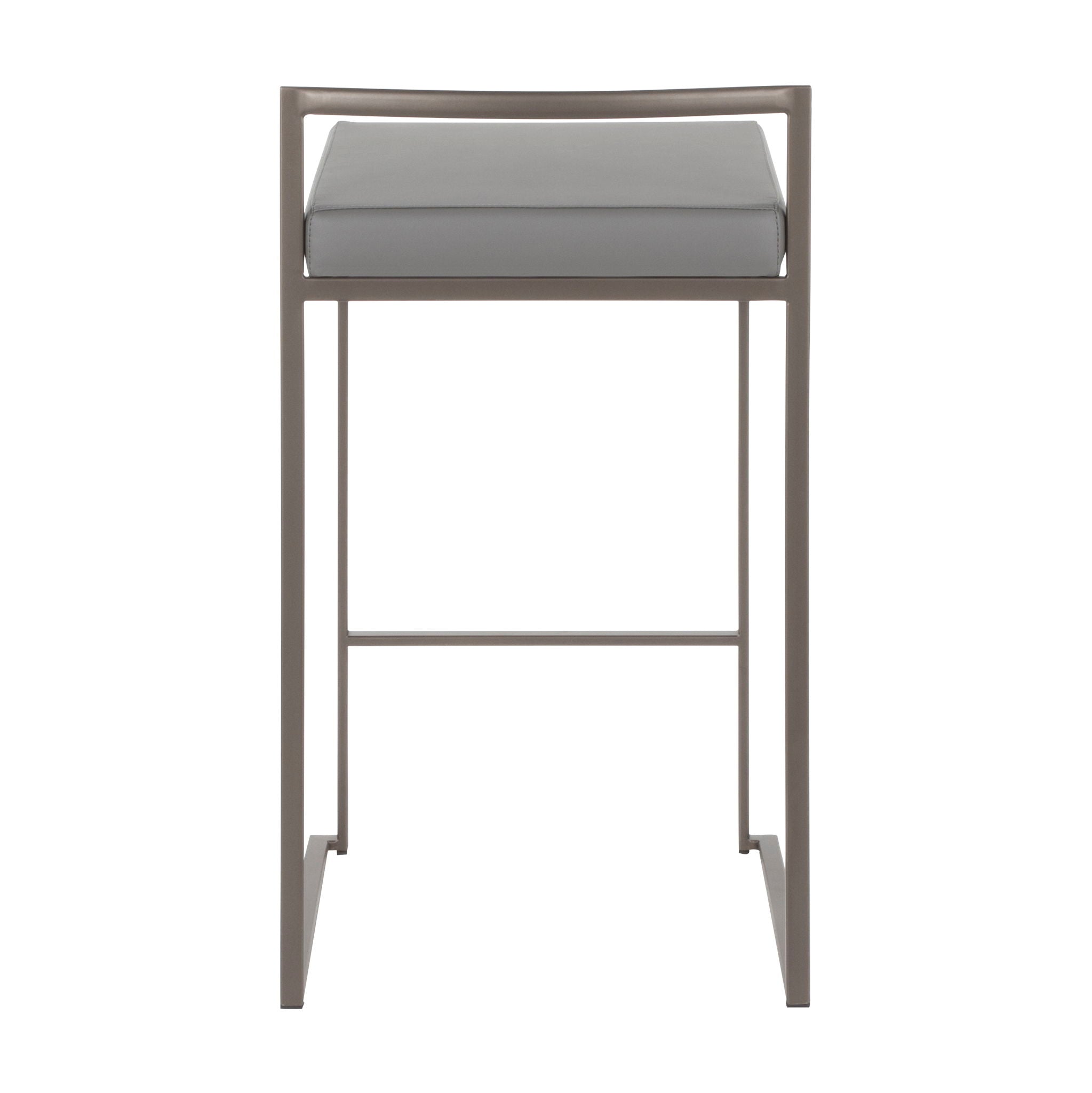 Fuji - Industrial Stackable Counter Stool Elegant Design - Best Buy Furniture