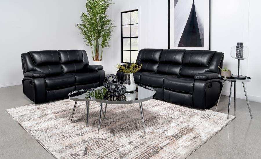 Camila - Upholstered Reclining Sofa Set - Best Buy Furniture