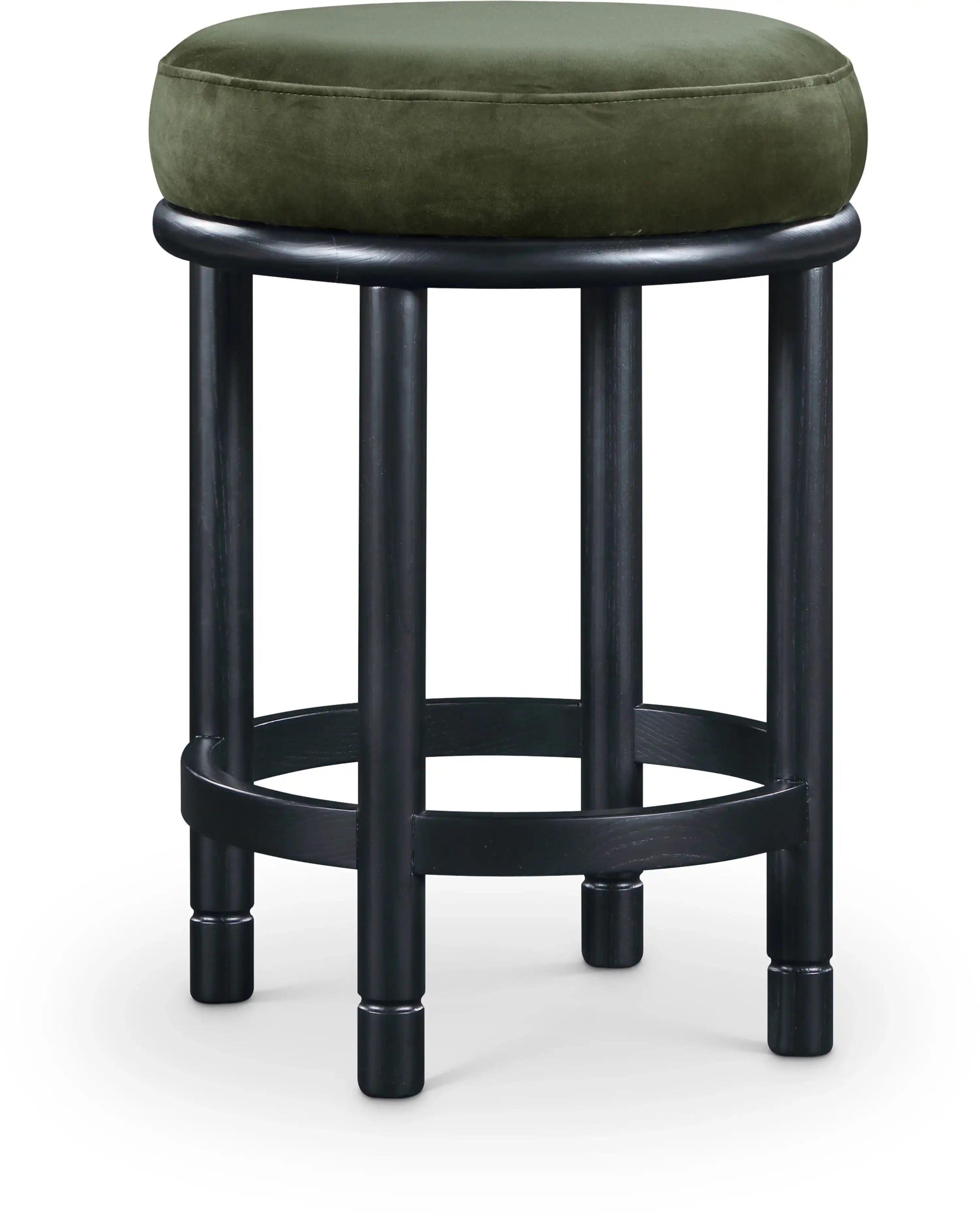 Monette - Counter Stool With Black Base - Best Buy Furniture