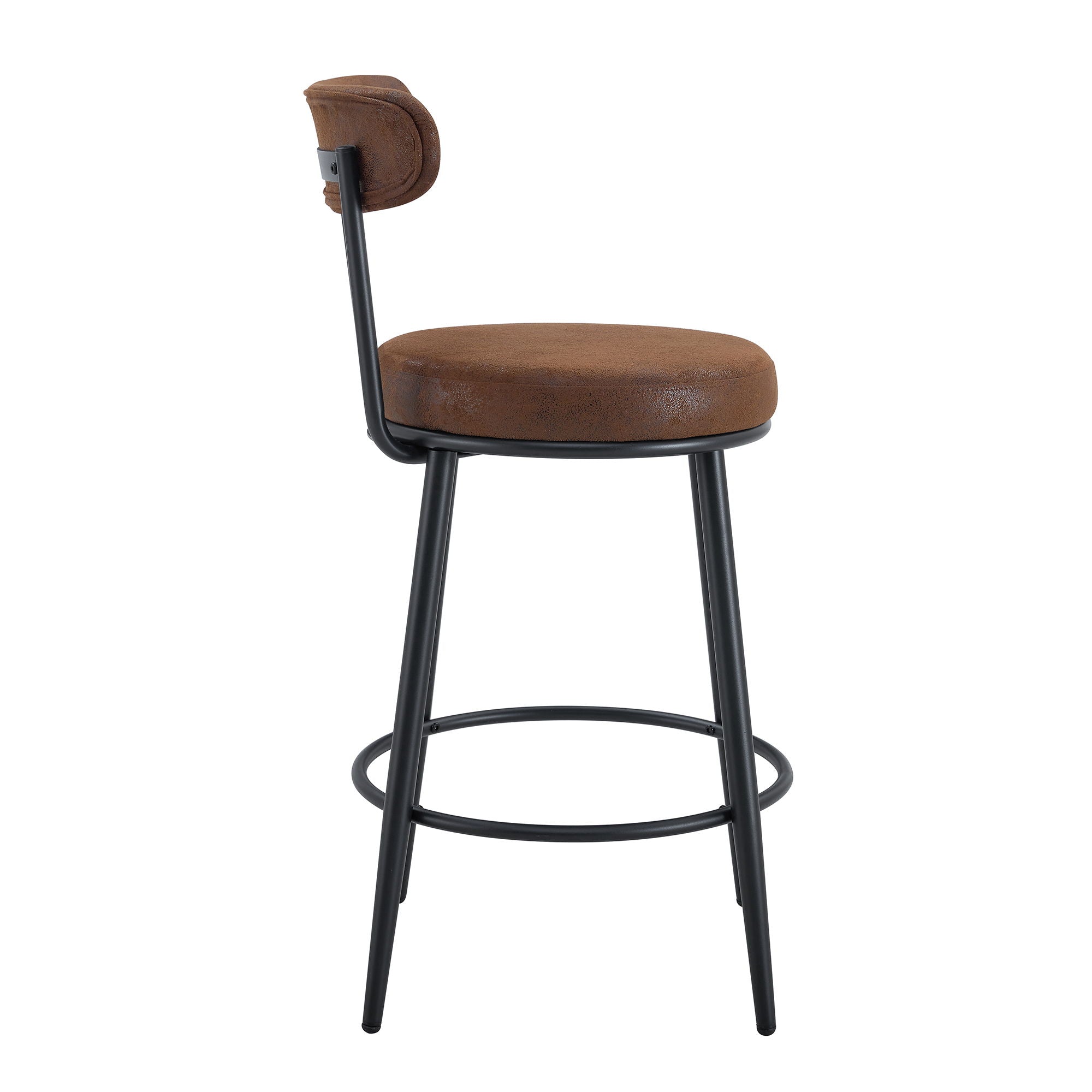 Fashionable Ergonomic High Legged Bar Chairs (Set of 2) - Best Buy Furniture