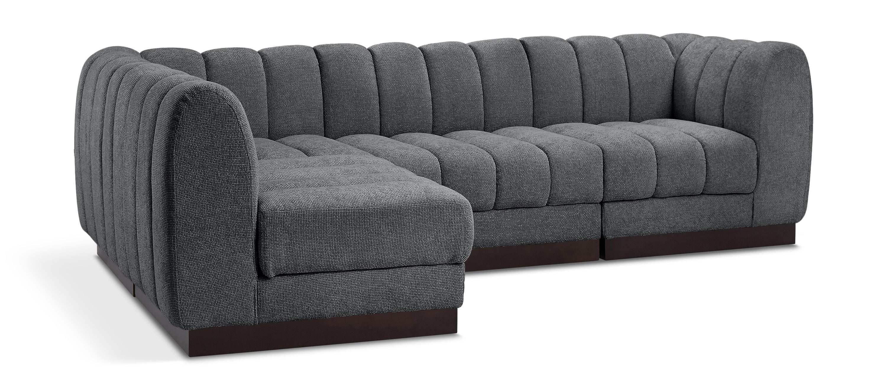 Quinn - 4 Piece Modular Sectional - Best Buy Furniture