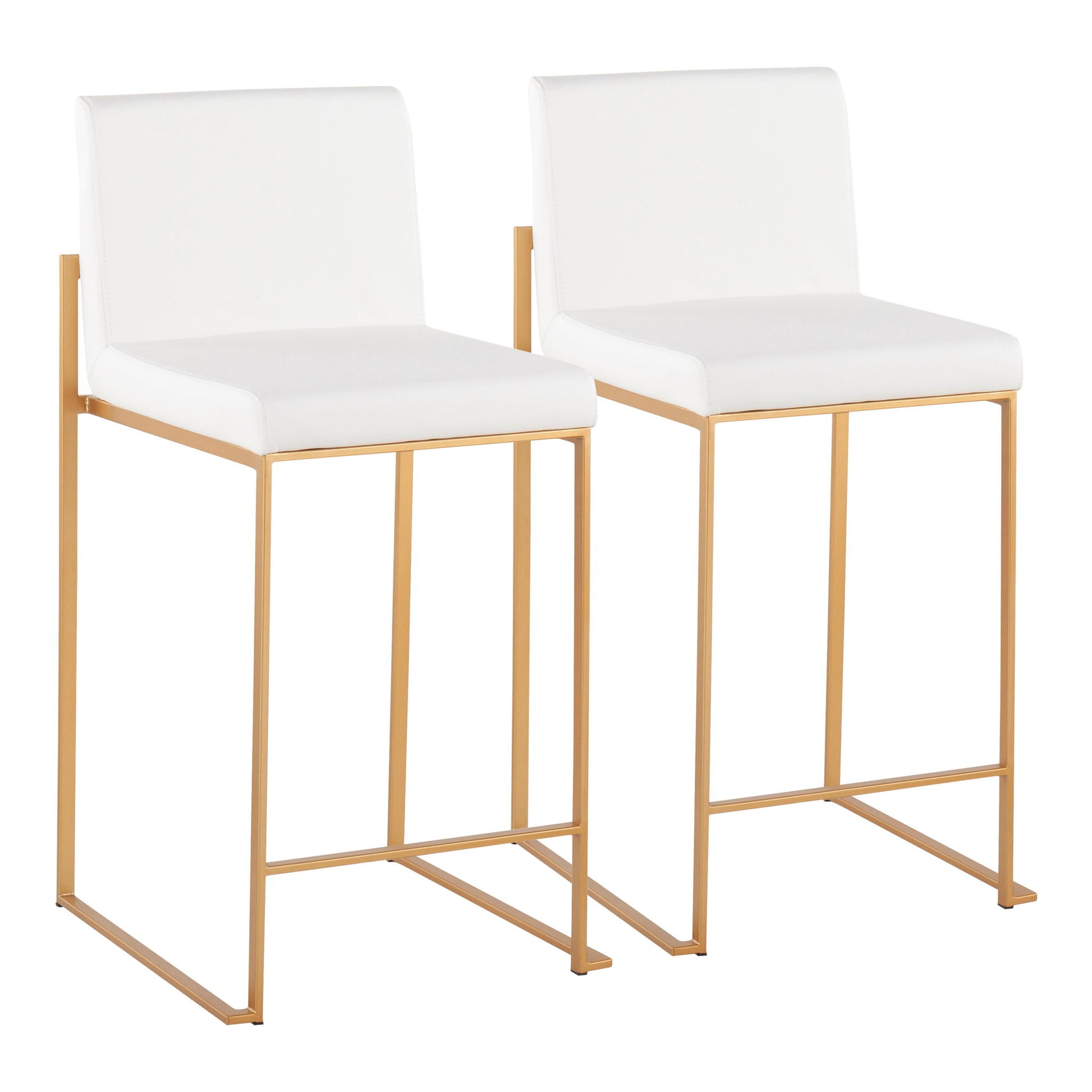 Fuji - Contemporary High Back Stylish Counter Stool - Best Buy Furniture