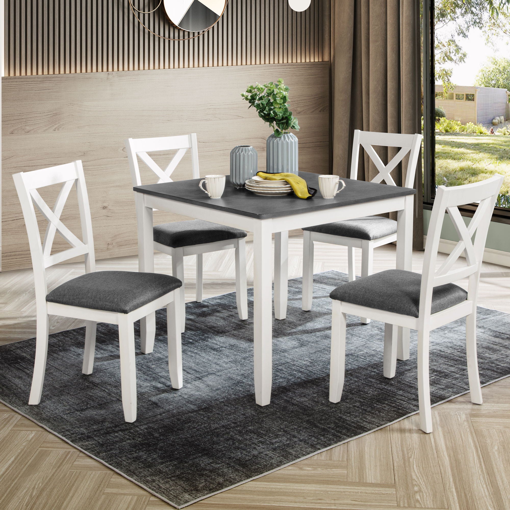 Modern Dining Table Set With Chairs For Kitchen - Best Buy Furniture