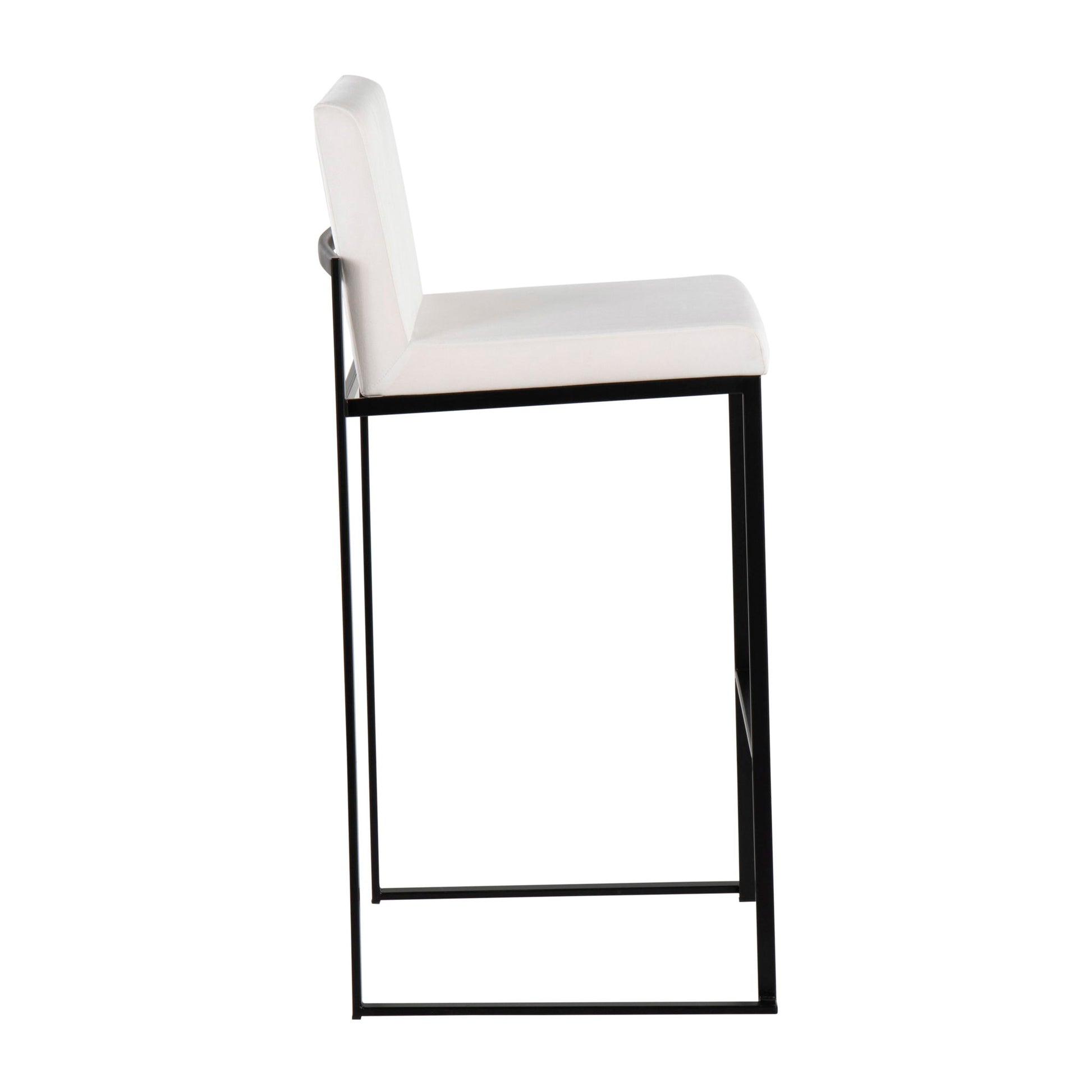 Fuji - Contemporary High Back Barstool Elegant Design - Best Buy Furniture