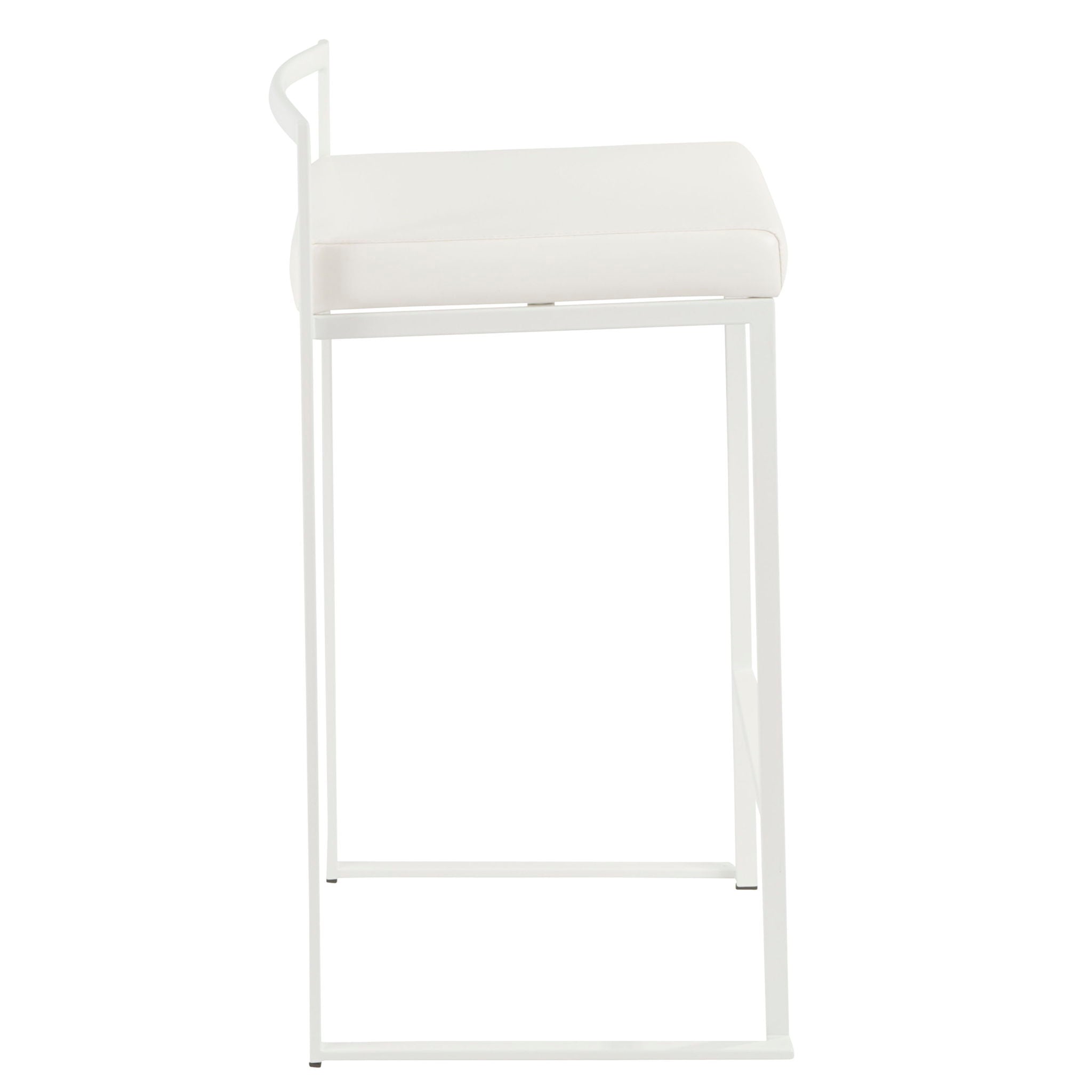 Fuji - Simple Elegance, Contemporary Stackable Counter Stool - Best Buy Furniture