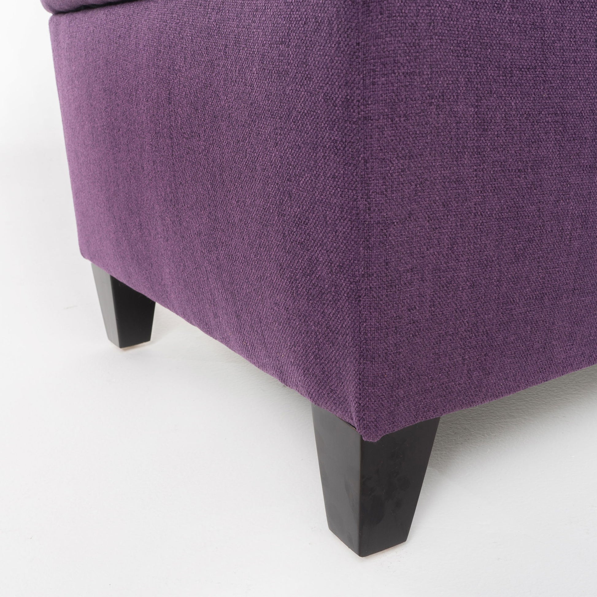Juliana - Storage Ottoman With Birch Legs - Best Buy Furniture
