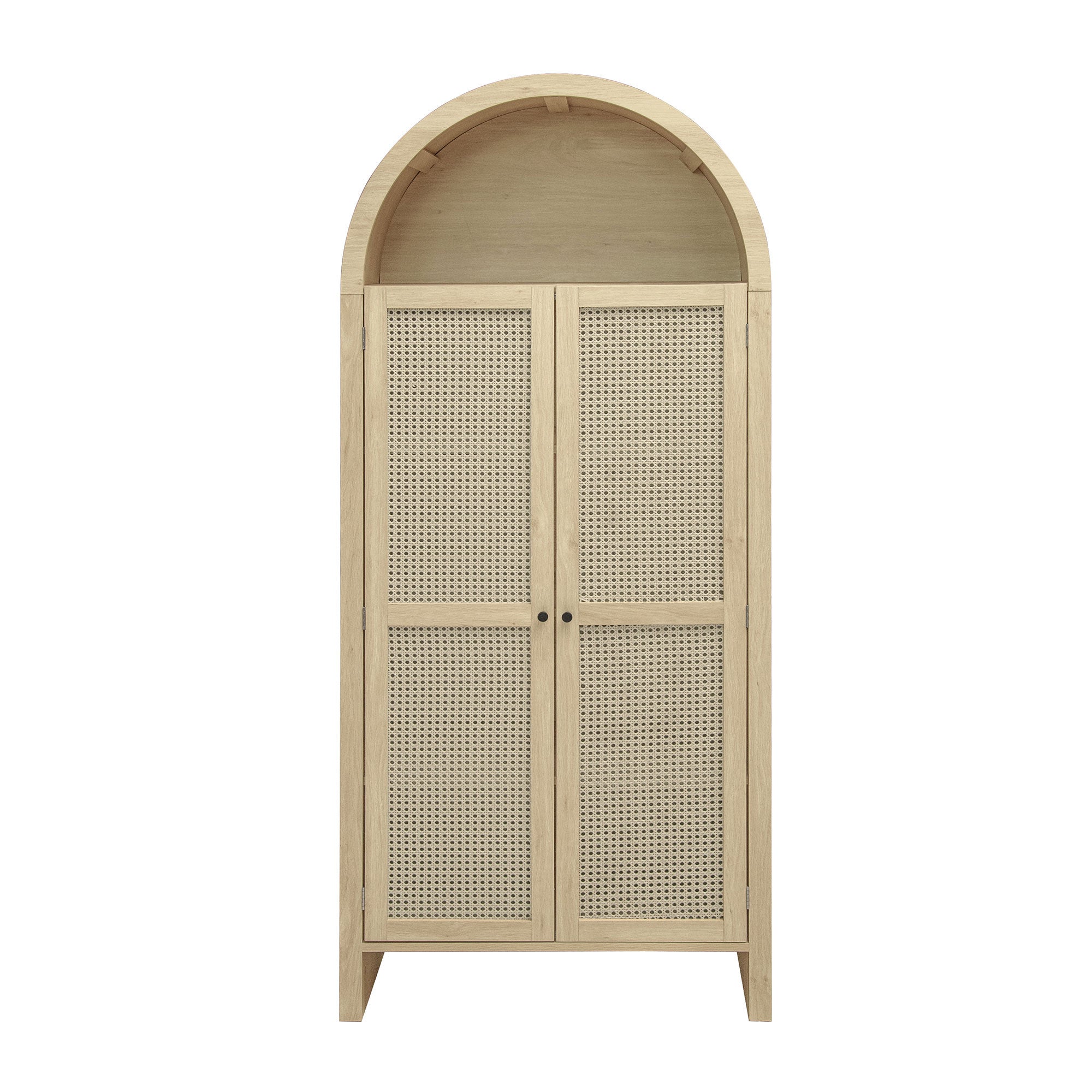 70.28' Tall Arched Kitchen Pantry, Arched Storage Display Cabinet - Best Buy Furniture
