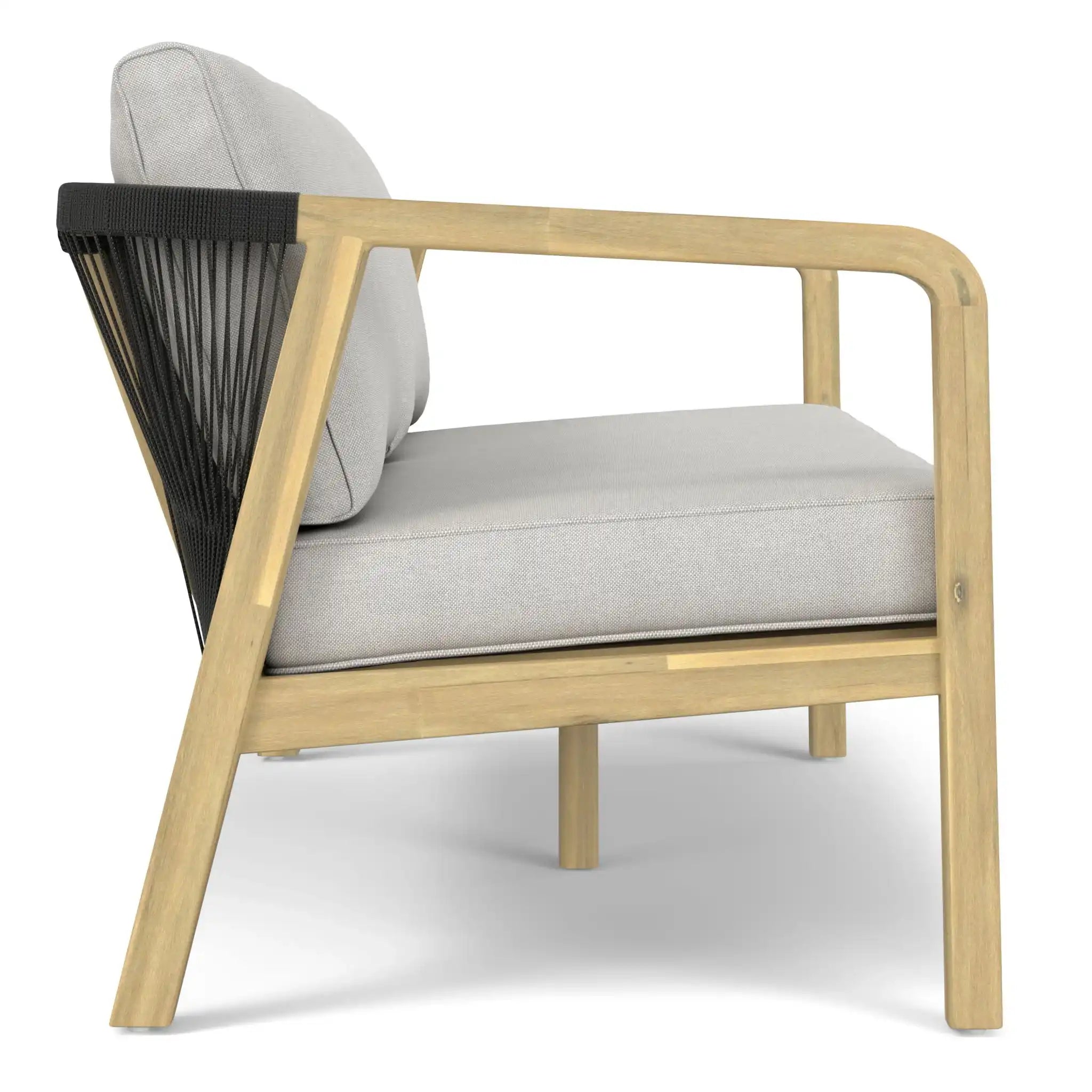 Palmetto - Outdoor Sofa - Stone Gray - Best Buy Furniture