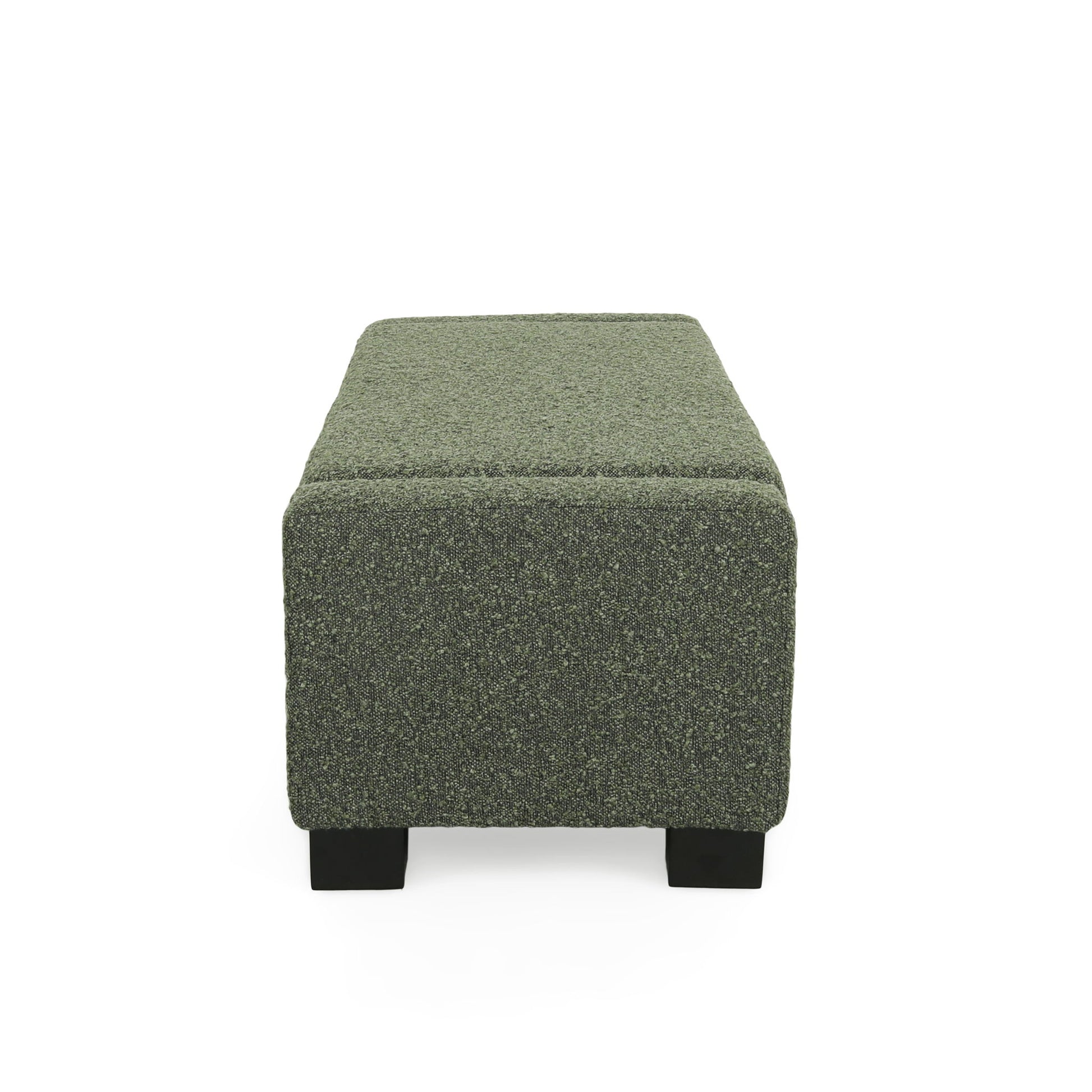 Textured Fabric Ottoman Bench With Hinged Lid - Best Buy Furniture