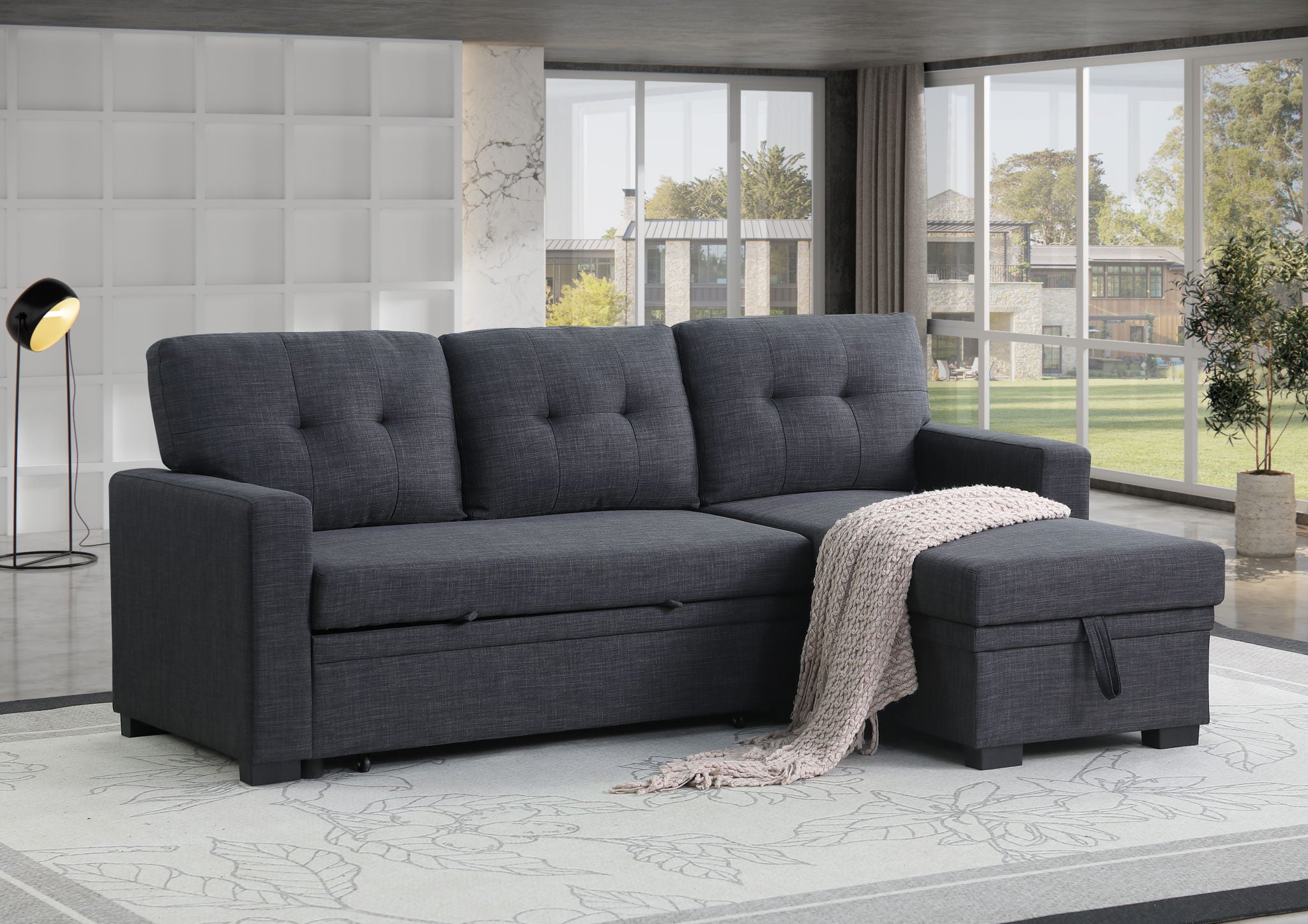Elegant Storage Sofa - Best Buy Furniture