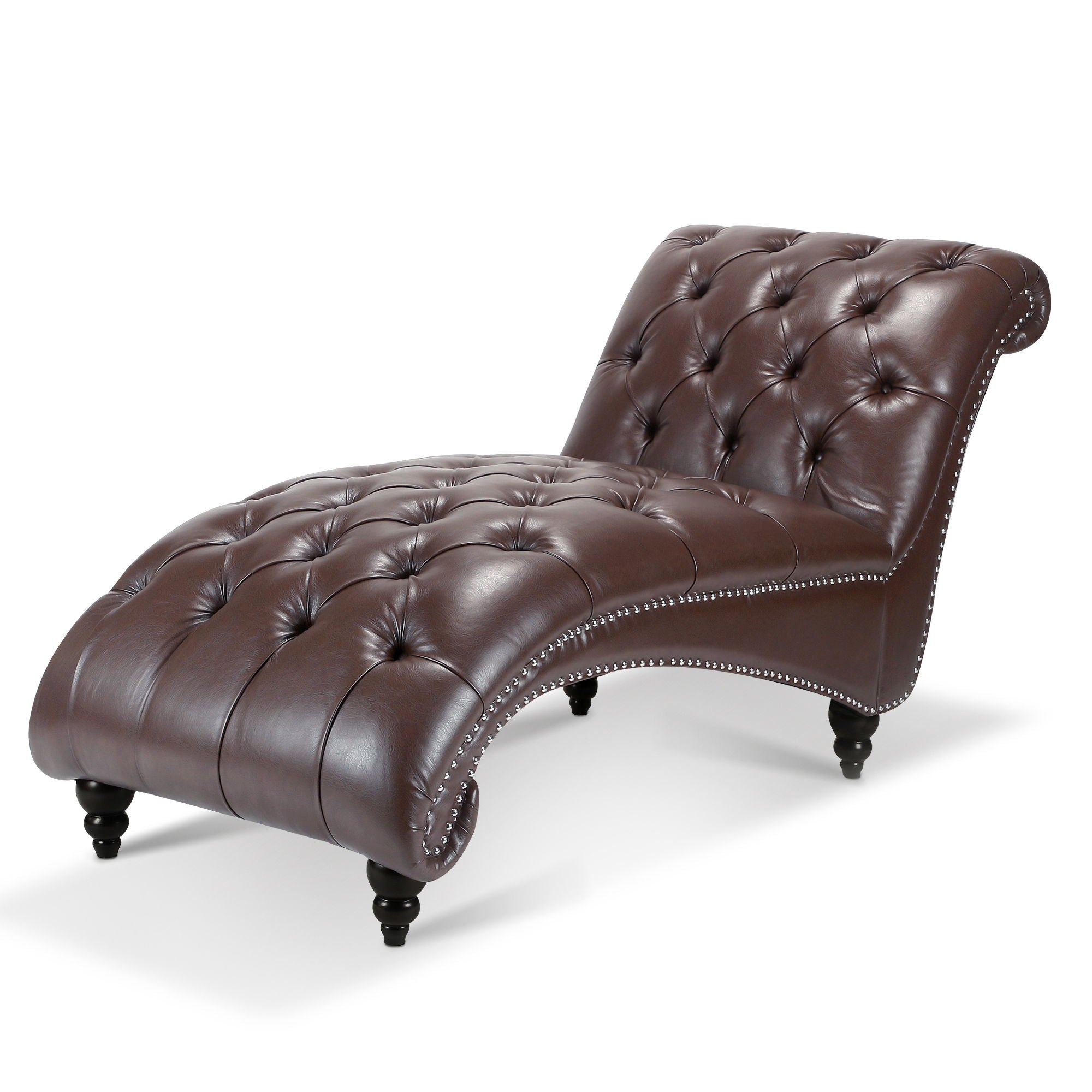 Tufted Armless Chaise Lounge - Best Buy Furniture