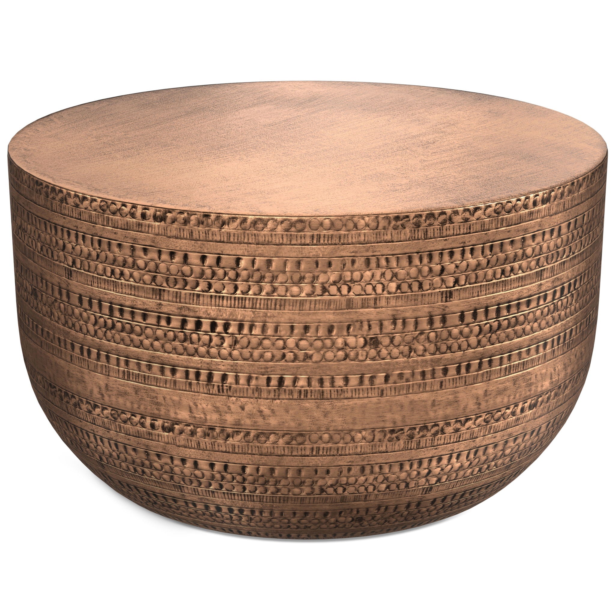 Johnsen - Handcrafted Metal Coffee Table - Best Buy Furniture