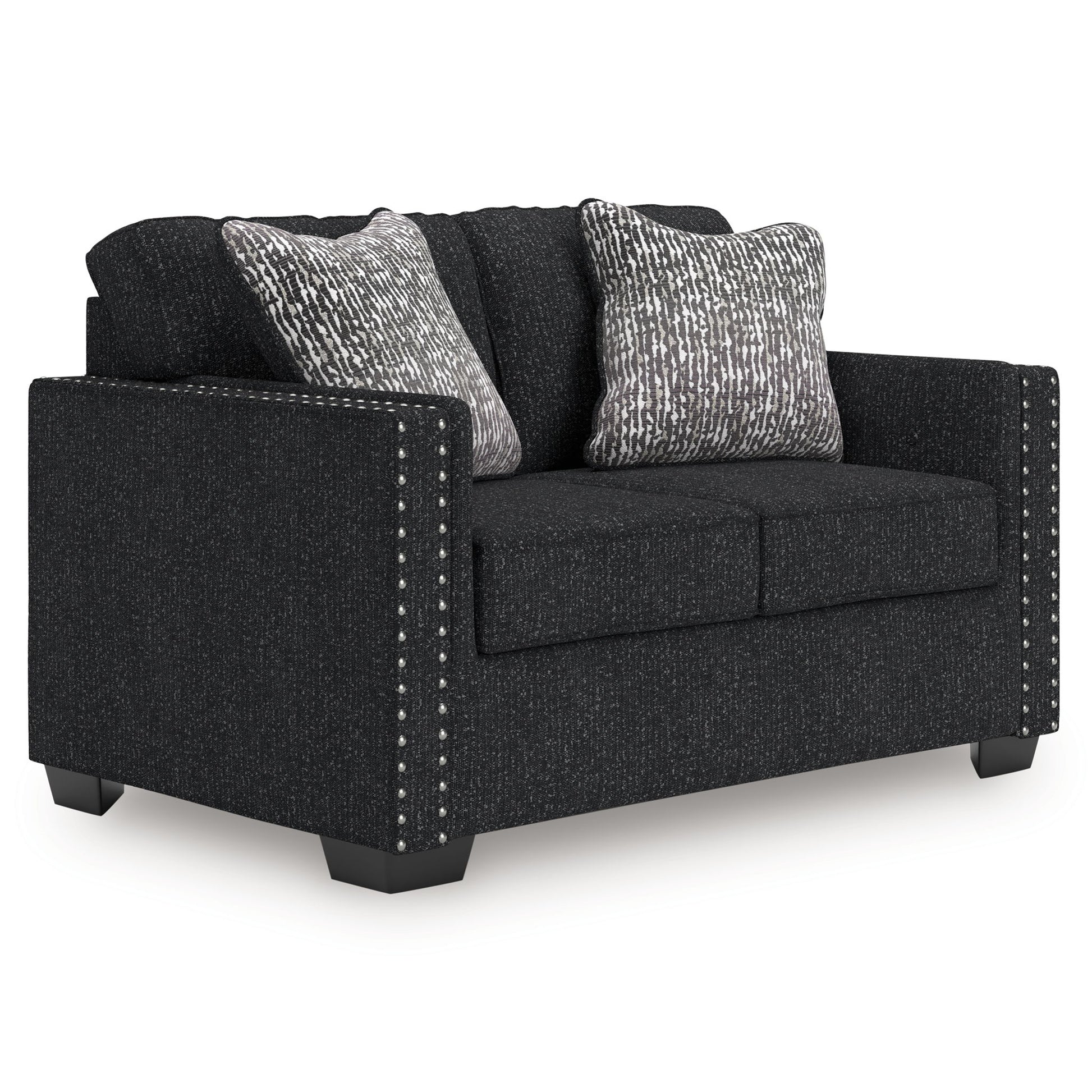 Jasmine Peaks - Loveseat - Coal - Best Buy Furniture