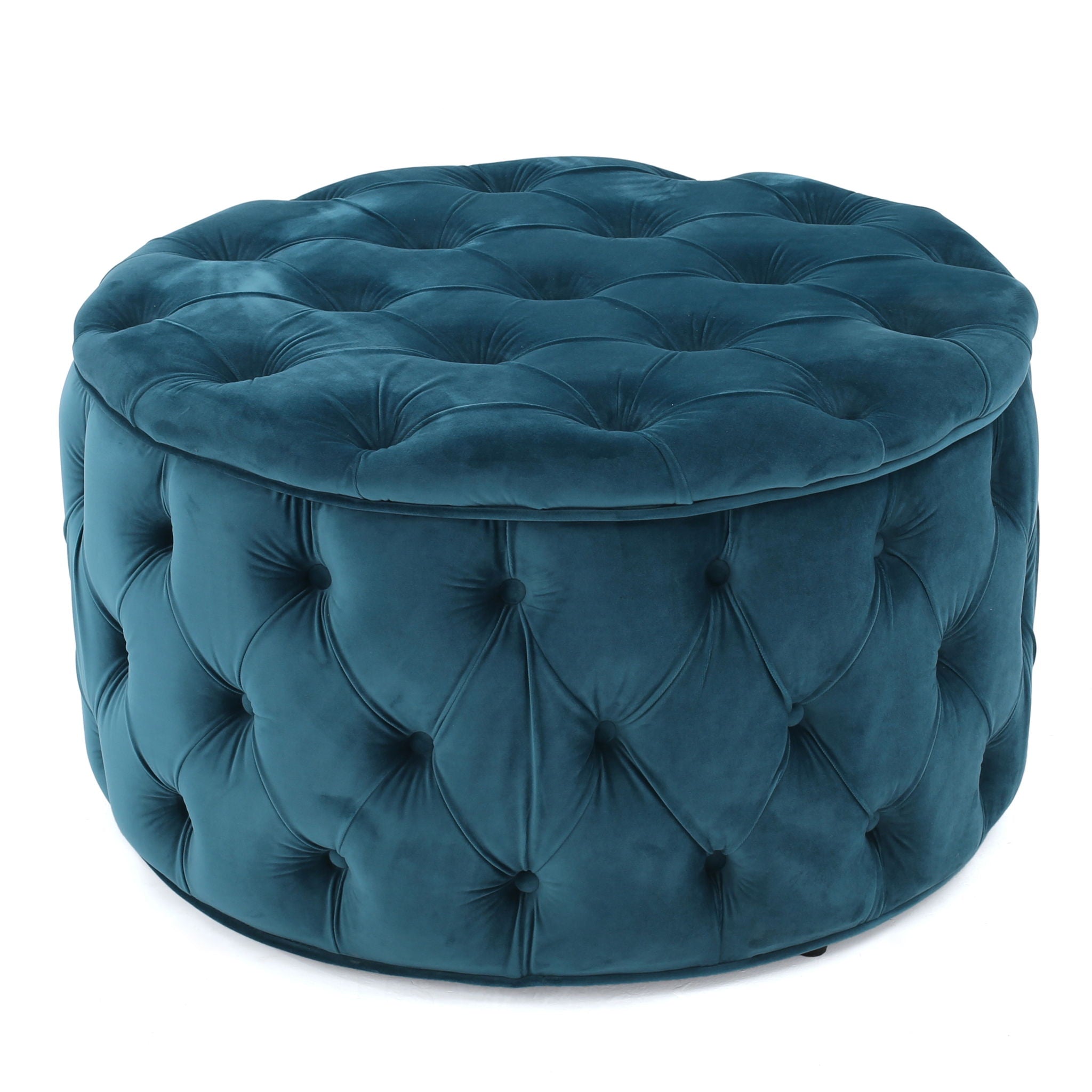 Modern Glam Ottoman Velvet - Best Buy Furniture