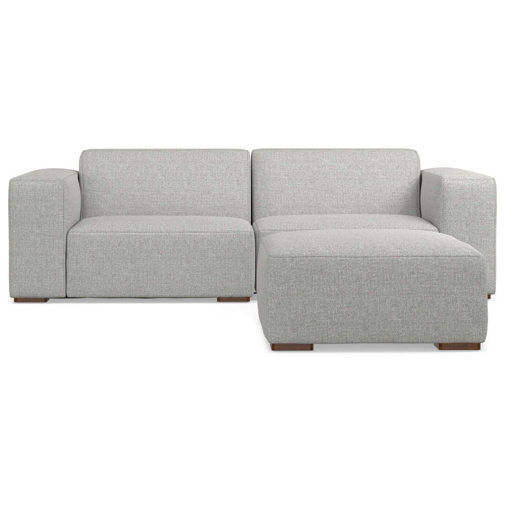 Rex - Handcrafted Sectional Sofa And Ottoman - Best Buy Furniture