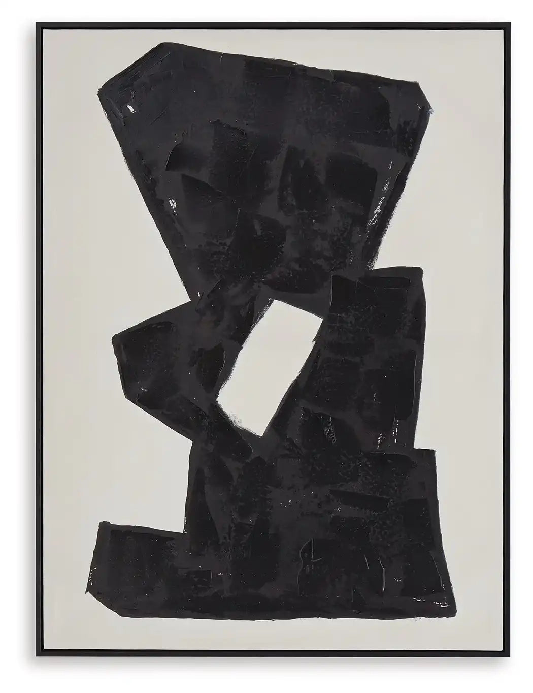 Garviery - Wall Art - Black / Cream - Best Buy Furniture