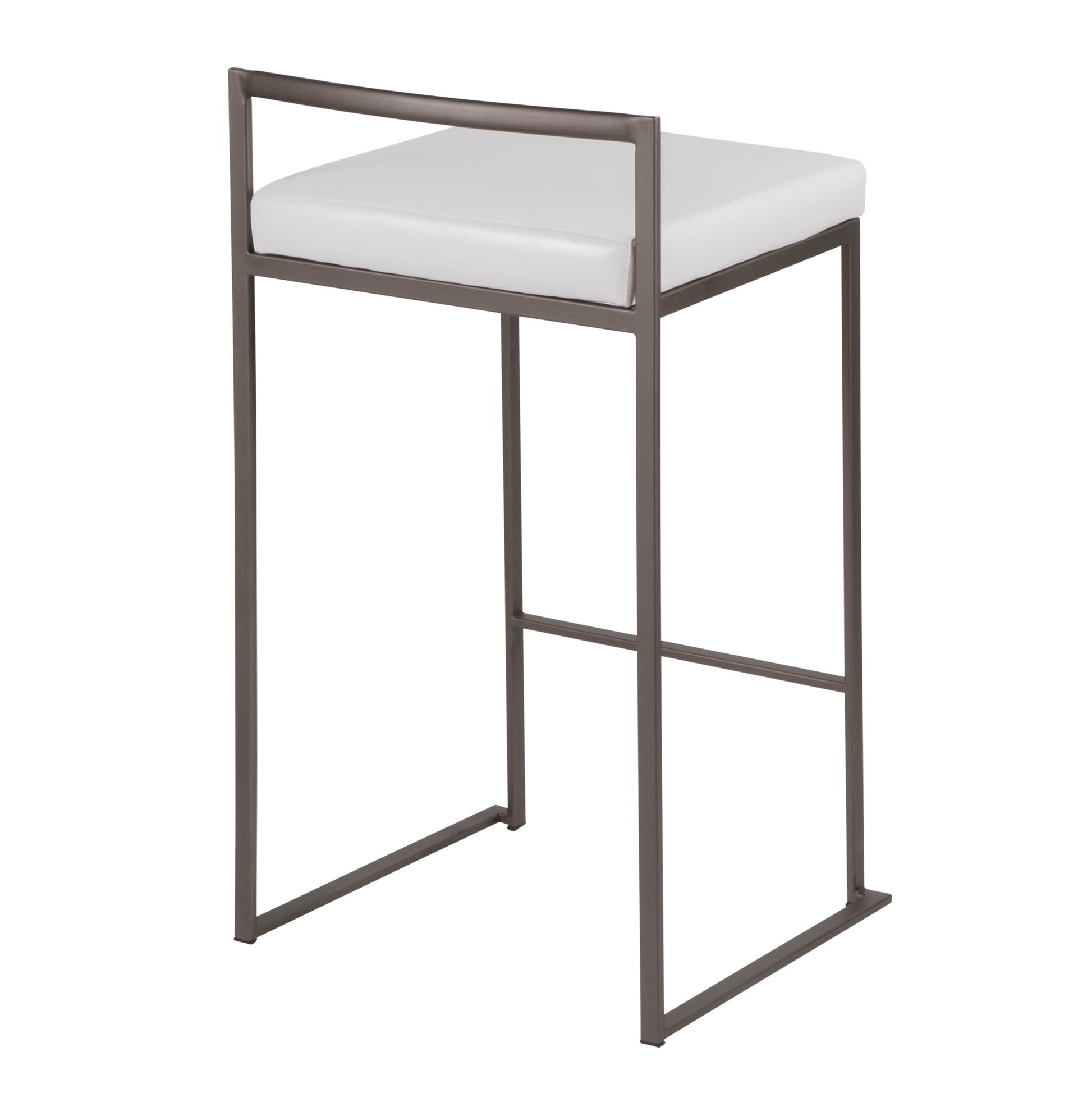 Fuji - Industrial Stackable Counter Stool Elegant Design - Best Buy Furniture