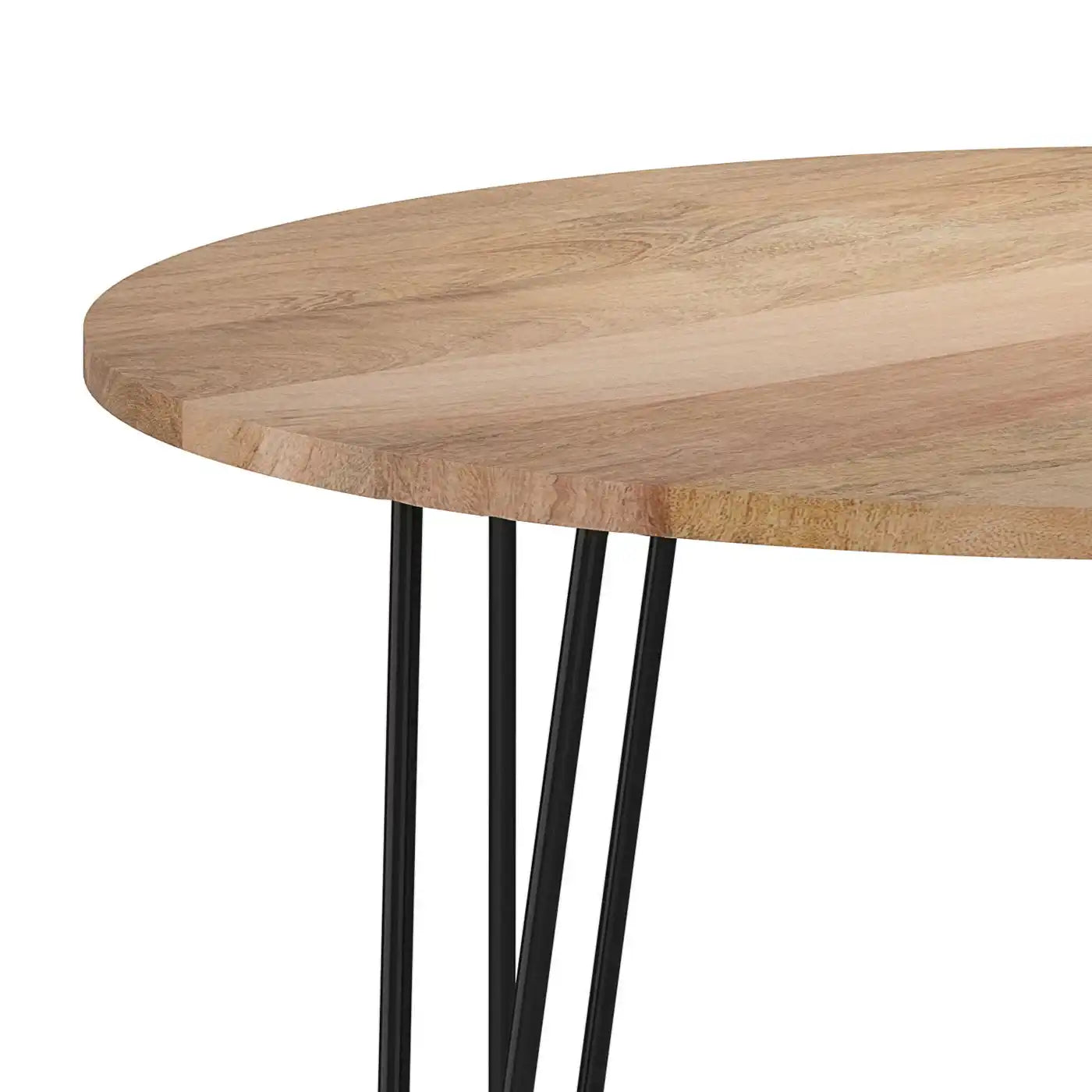 Hunter - Round Dining Table - Natural - Best Buy Furniture