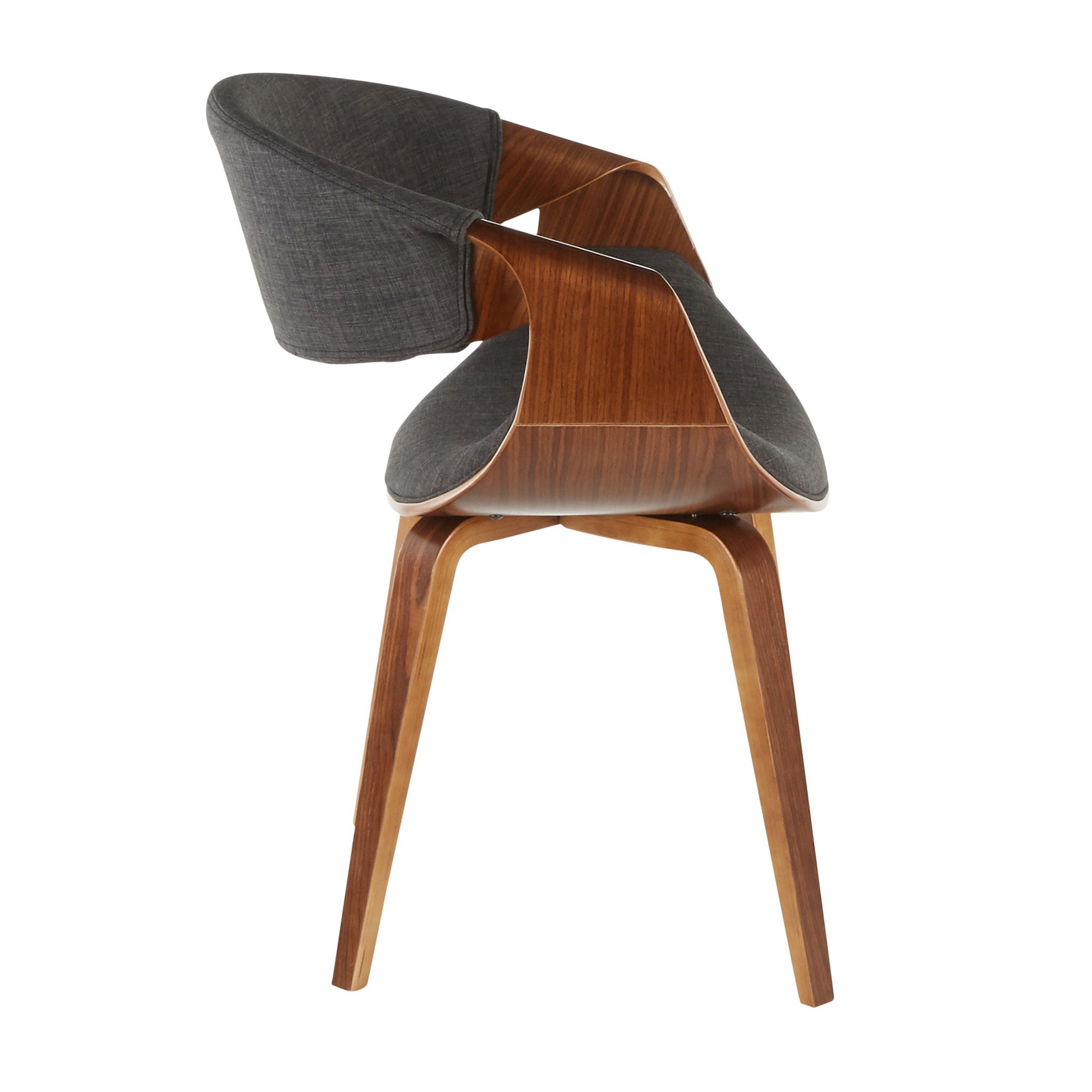 Curvo - Mid-Century Modern Chair (Set of 2) - Best Buy Furniture