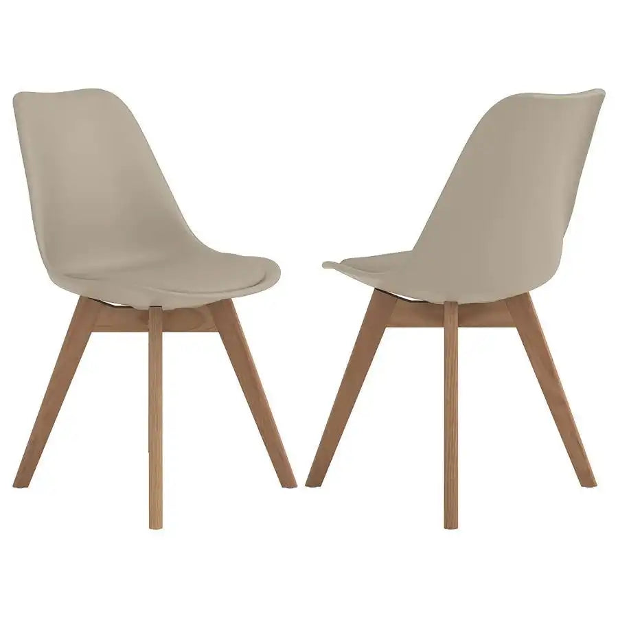 Caballo - Polypropylene Dining Side Chair (Set of 2) - Best Buy Furniture