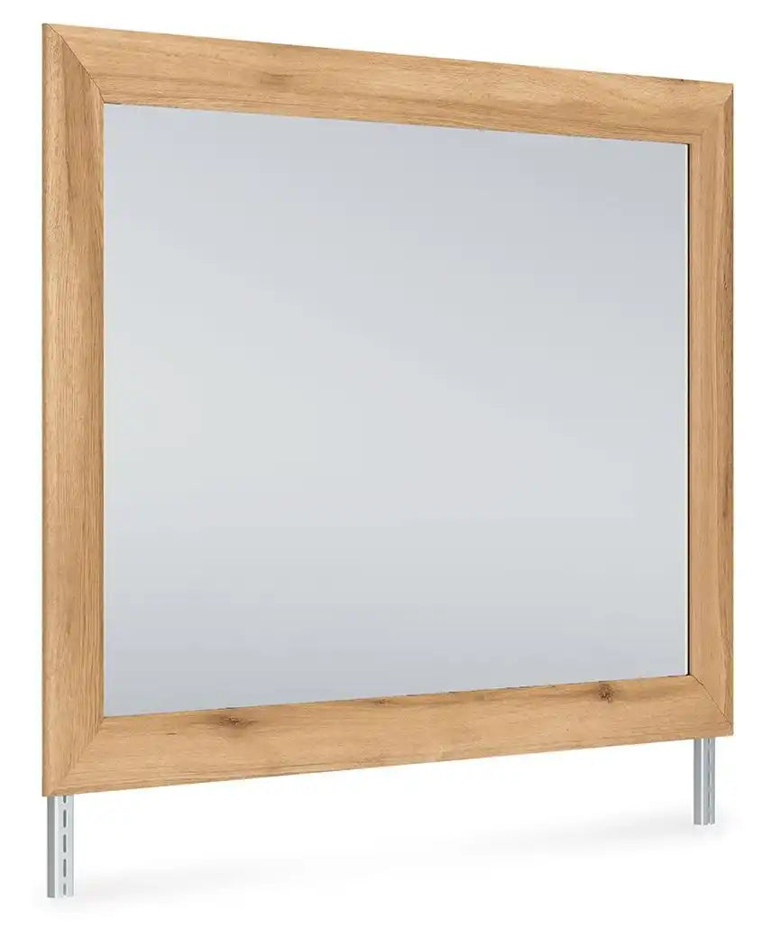 Aleaport - Bedroom Mirror - Warm Brown - Best Buy Furniture