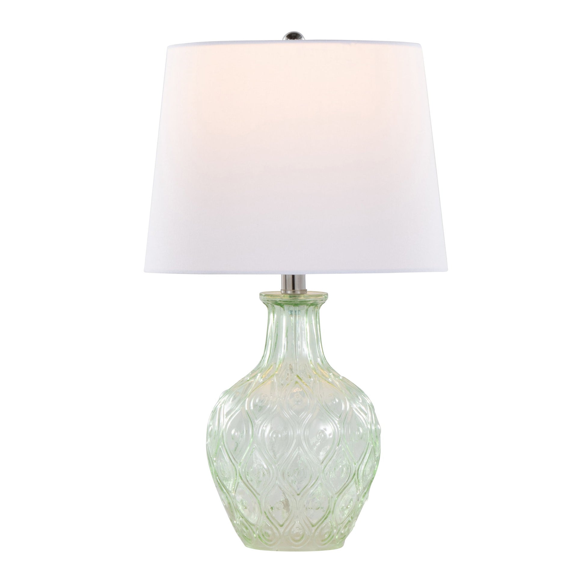 Gloria - Round Contemporary Lamp (Set of 2) - Best Buy Furniture