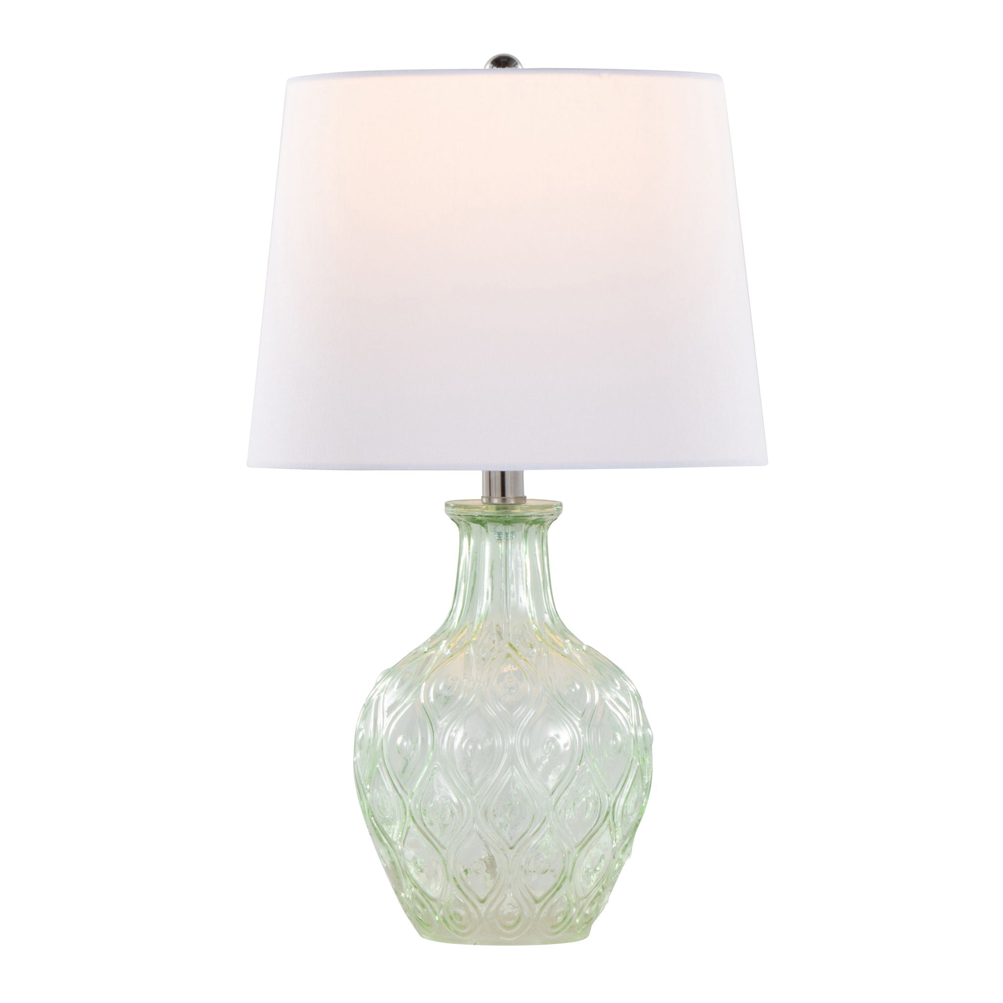 Gloria - Round Contemporary Lamp (Set of 2) - Best Buy Furniture