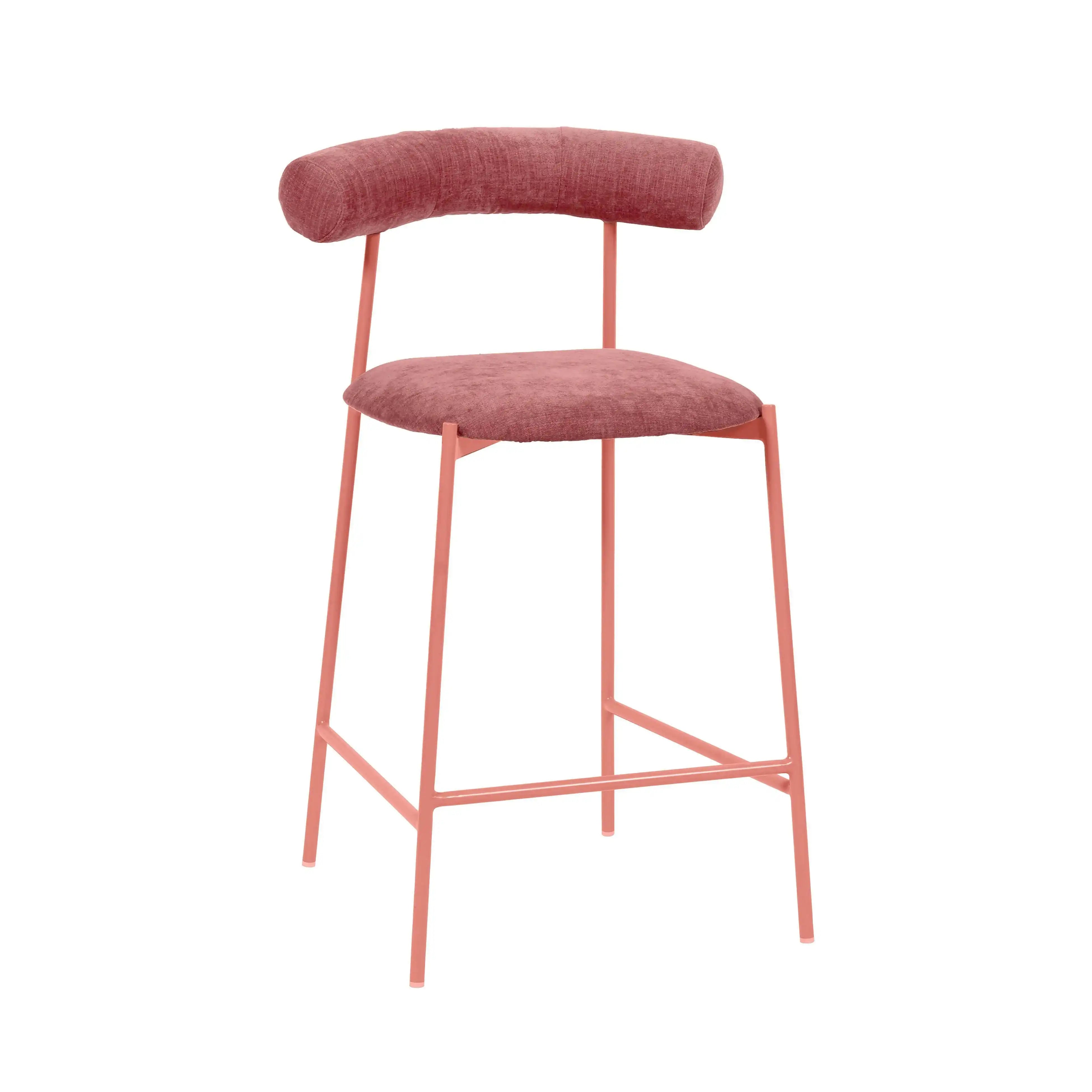 Liliana - Velvet Bar Stool - Best Buy Furniture