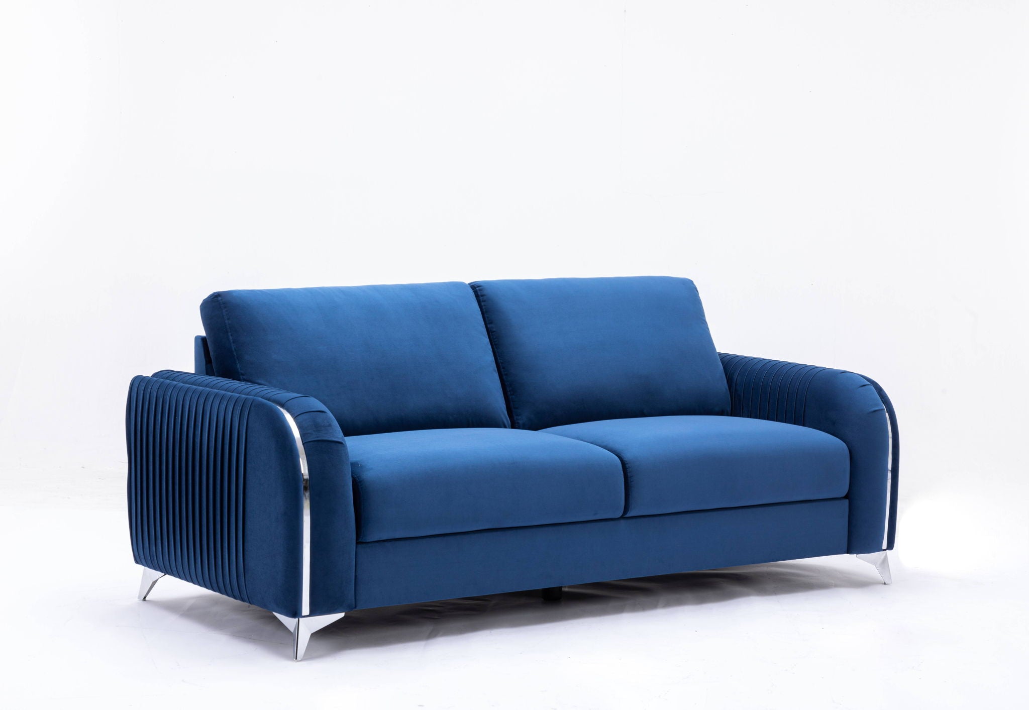 Wenona - Velvet Sofa - Best Buy Furniture