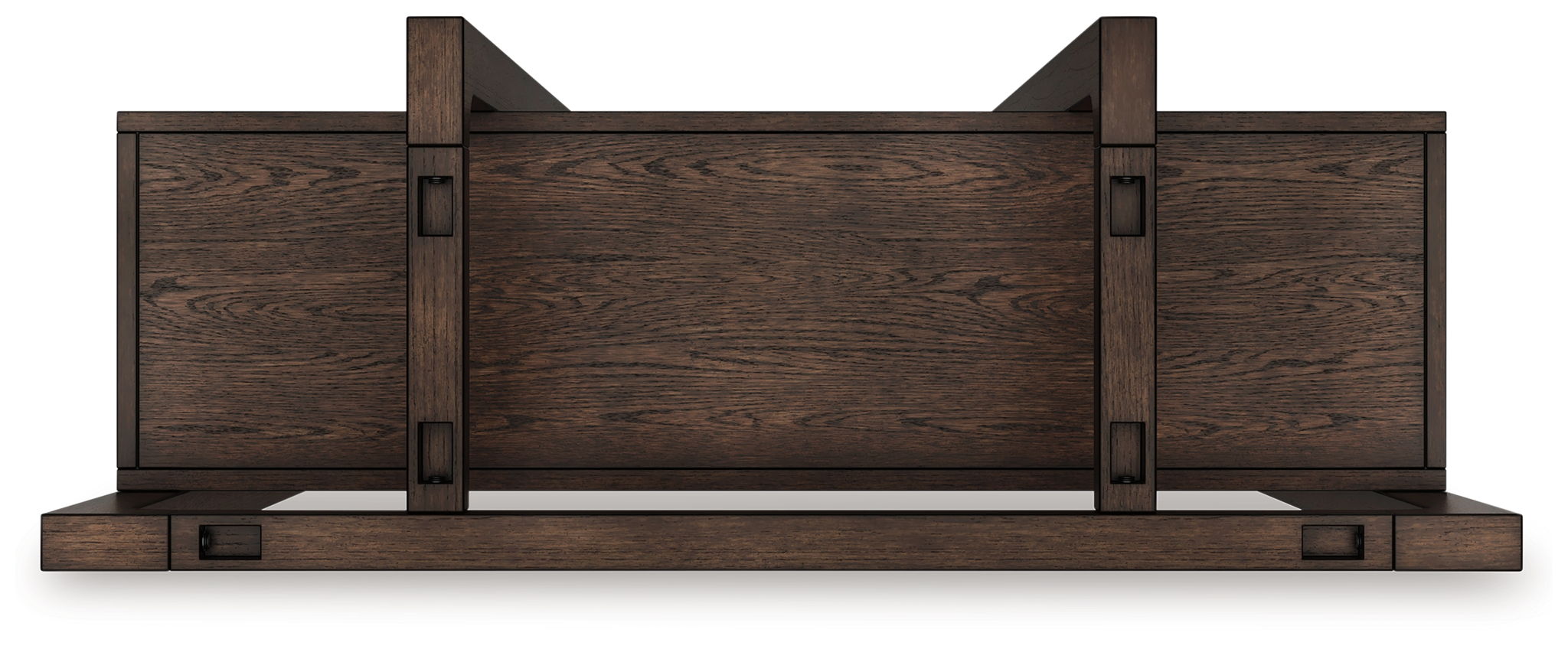 Breckington - Bookcase - Dark Brown - Best Buy Furniture