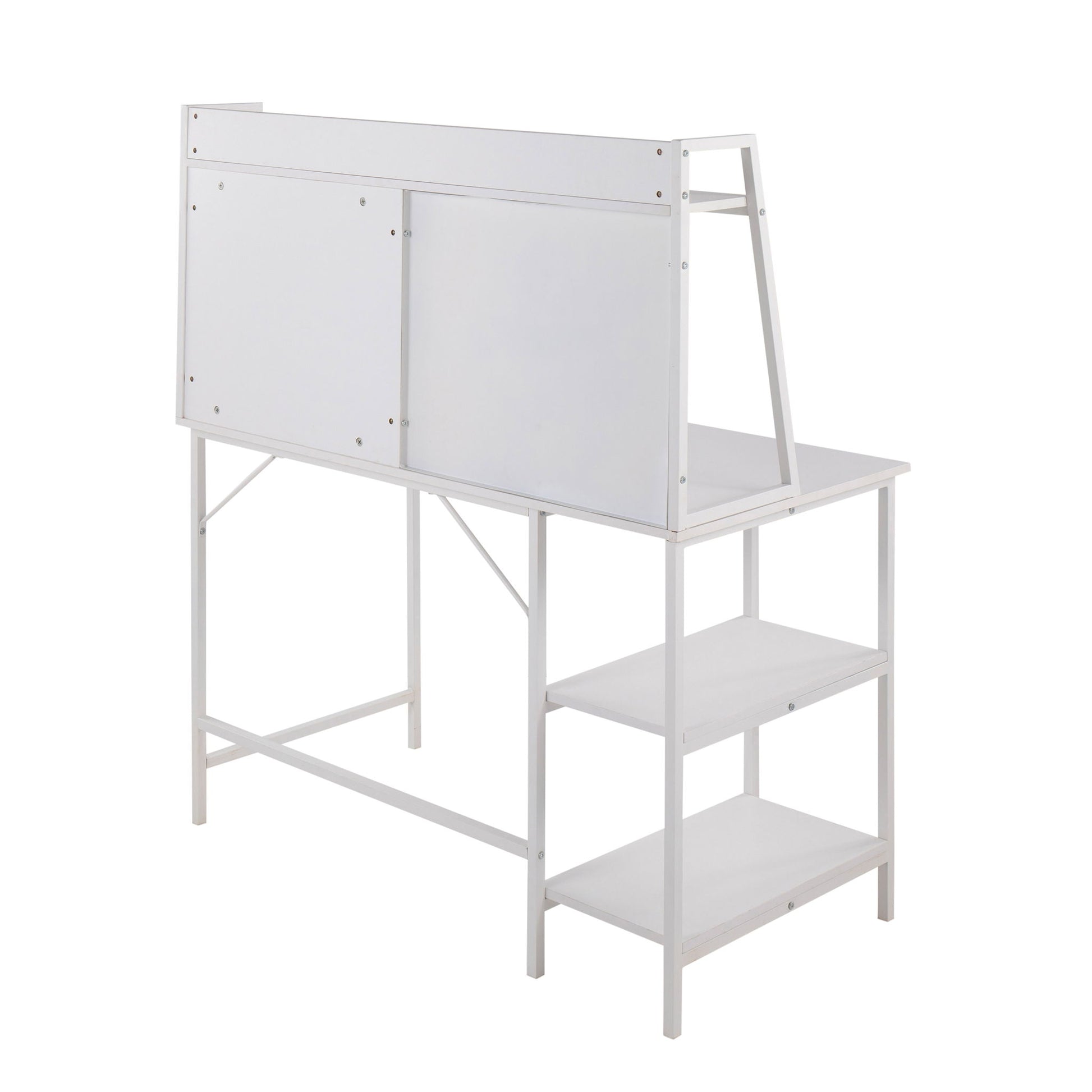 Geo - Shelf Contemporary Desk - Best Buy Furniture