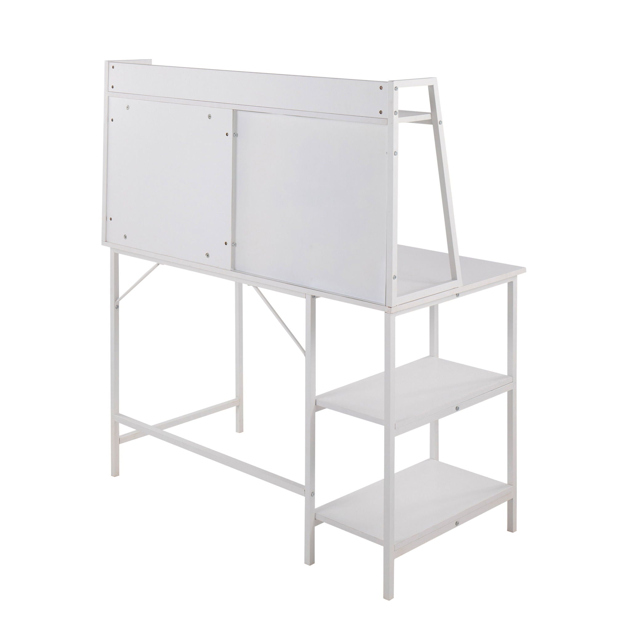 Geo - Shelf Contemporary Desk - Best Buy Furniture