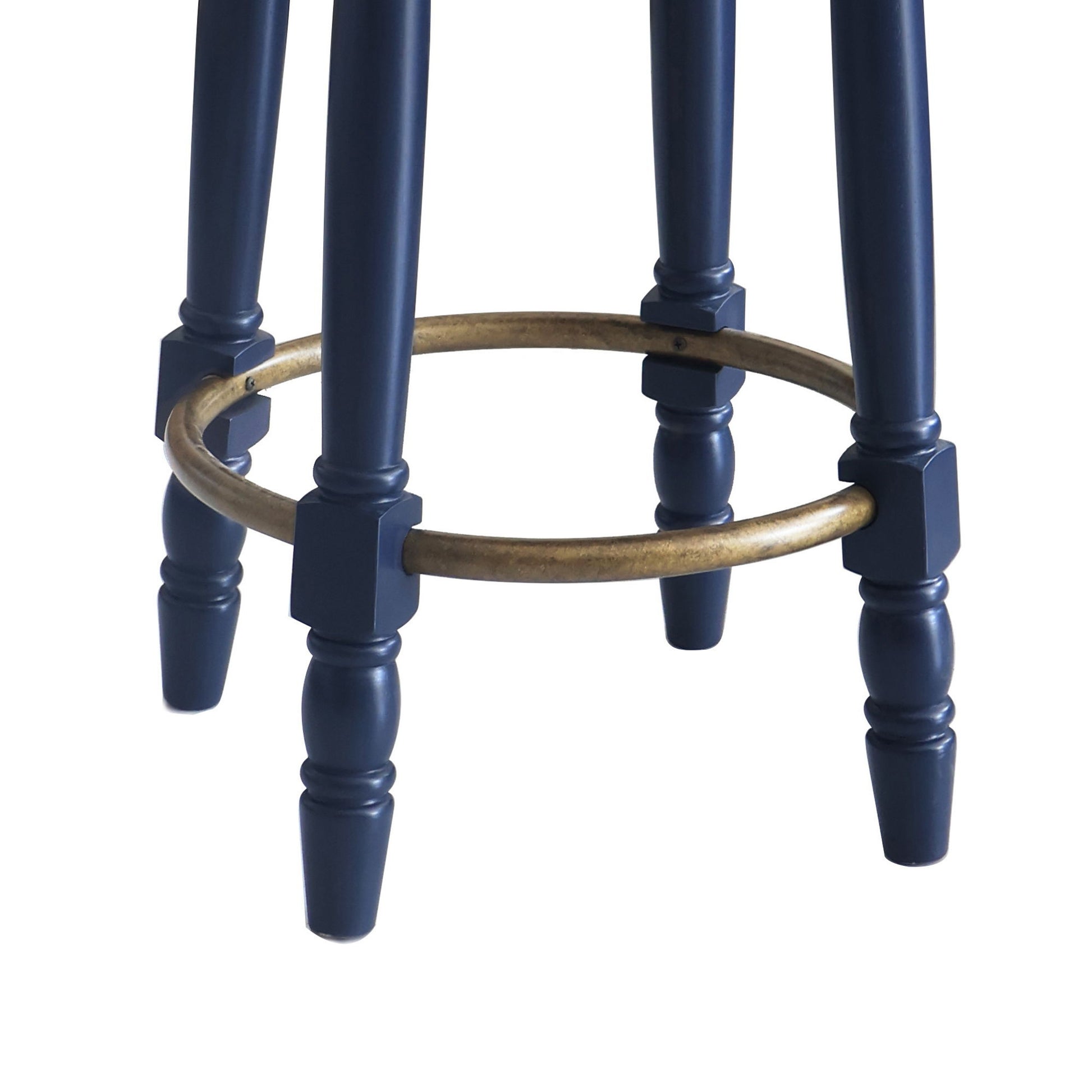 360° Swivel Wooden Barstools With Upholstered Seat, Counter Height (Set of 2) - Best Buy Furniture