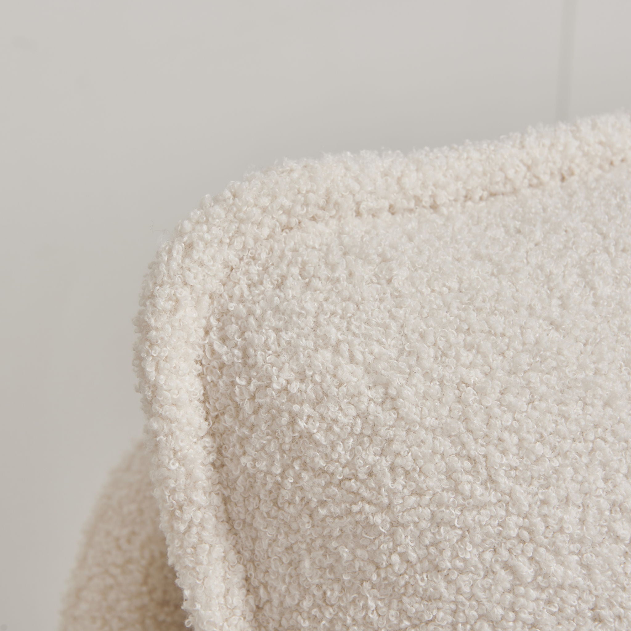 Modern Sherpa Upholstered Accent Chair, Comfortable Living Room Armchair, Lounge Chair For Bedroom, And Office - Best Buy Furniture