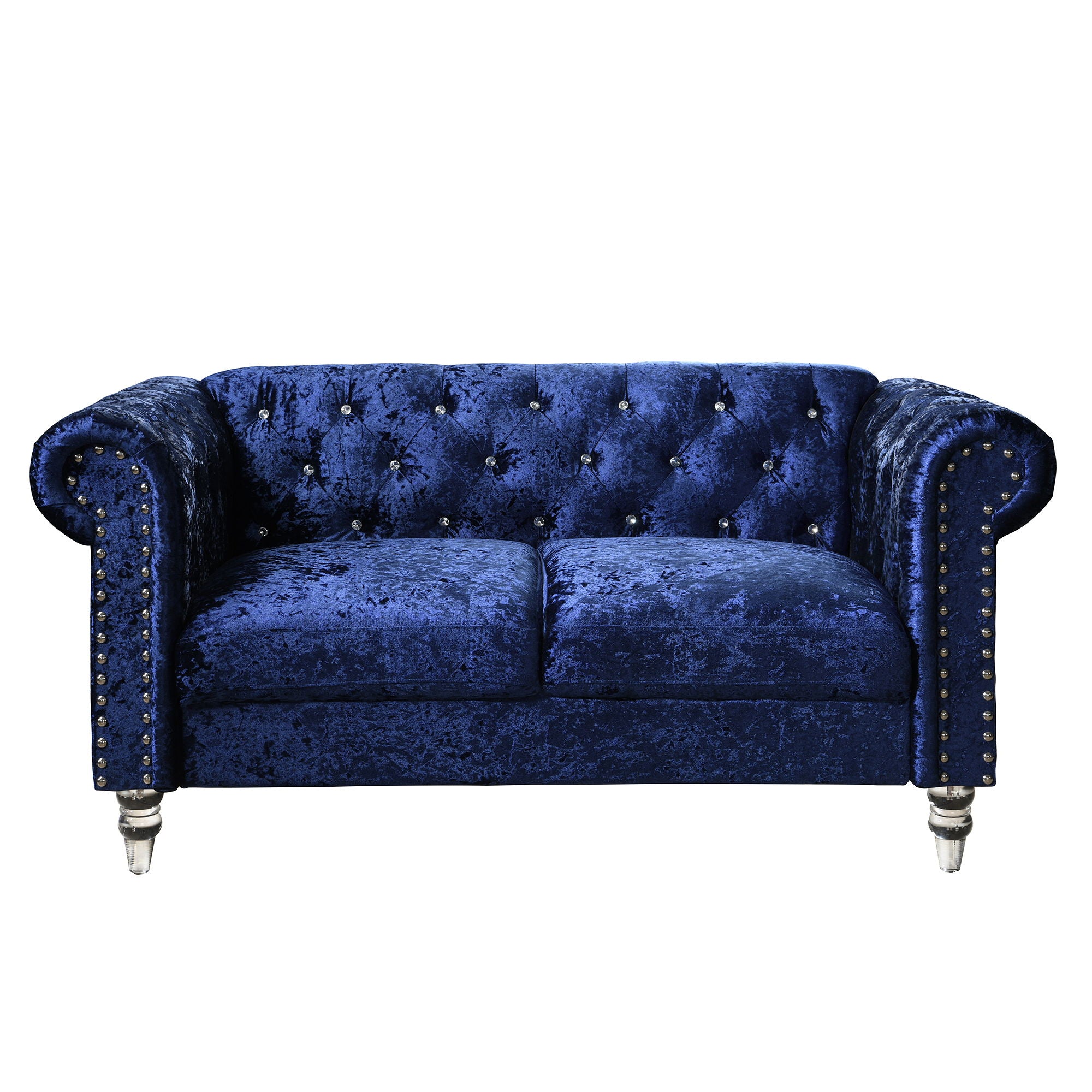 Anina - Loveseat - Blue - Best Buy Furniture