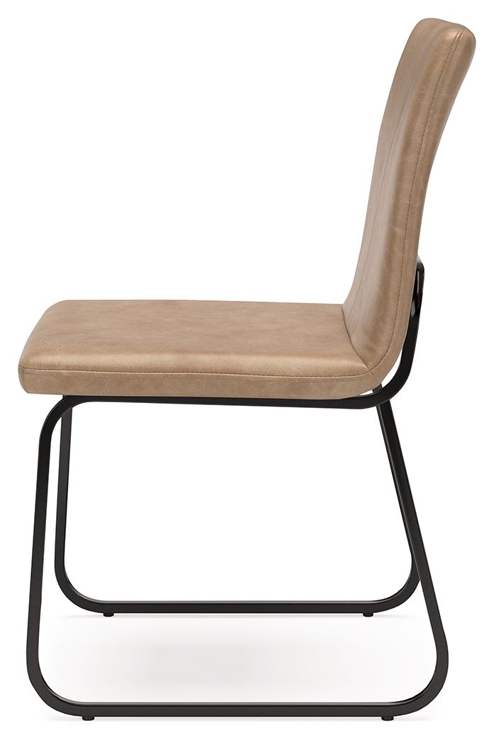 Pharwynn - Dining Upholstered Side Chair (Set of 4) - Toast - Best Buy Furniture