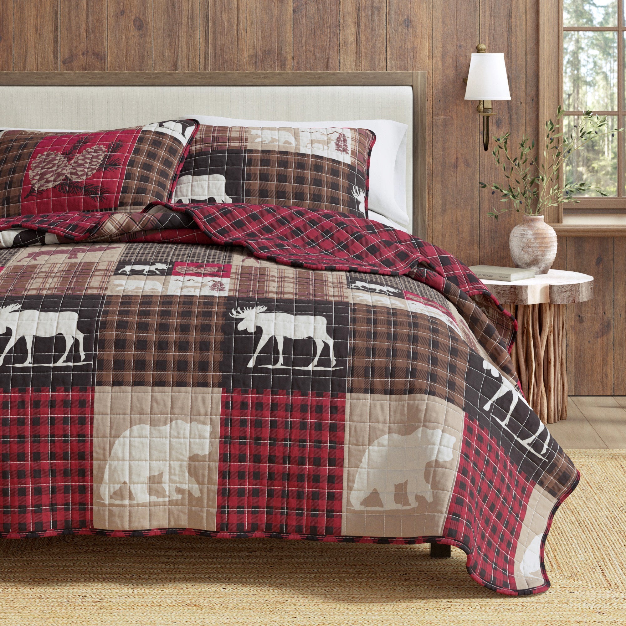 Rustic Landscape Quilt Set - Matthew Collection - Best Buy Furniture