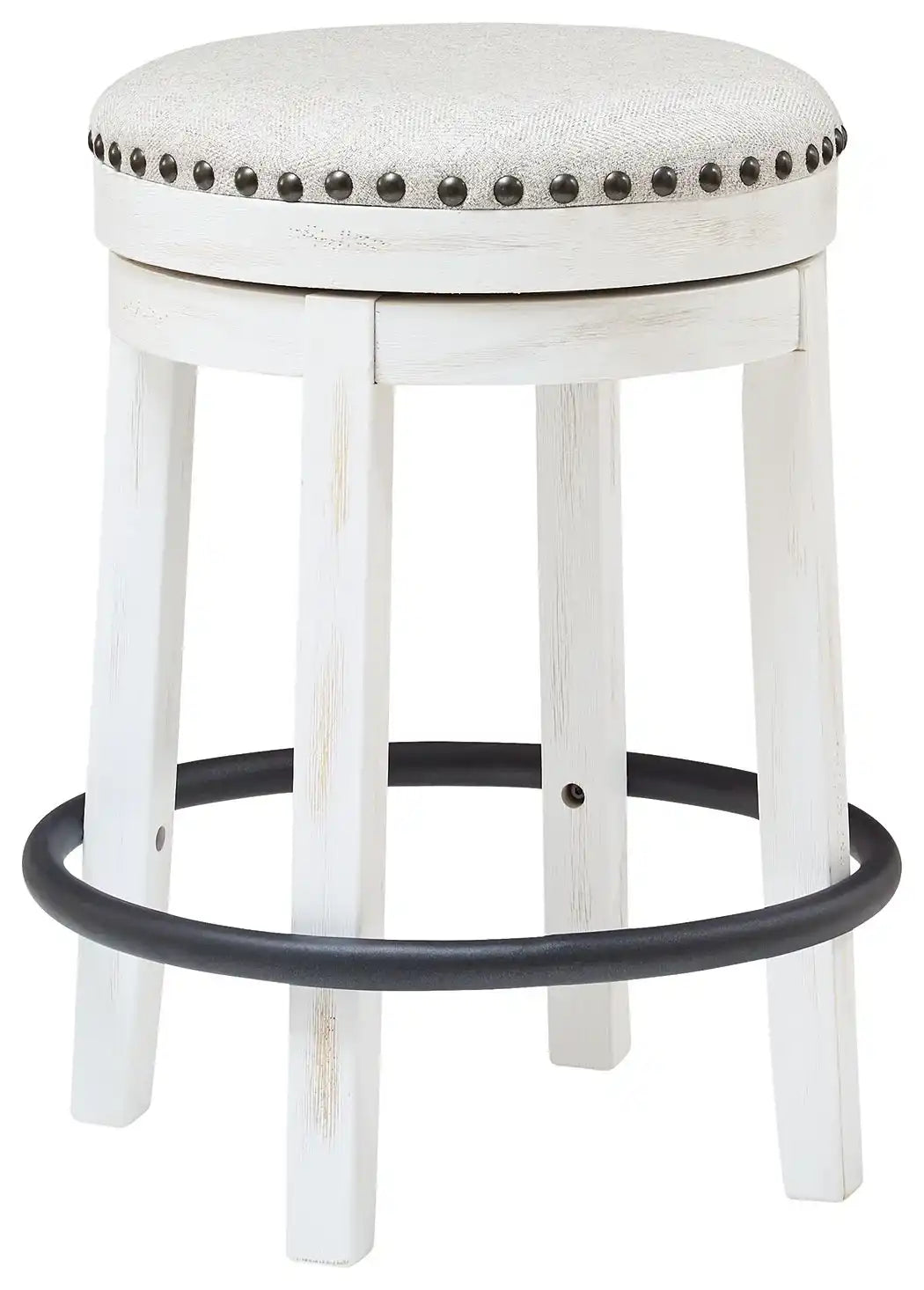 Valebeck - Upholstered Swivel Stool - Best Buy Furniture
