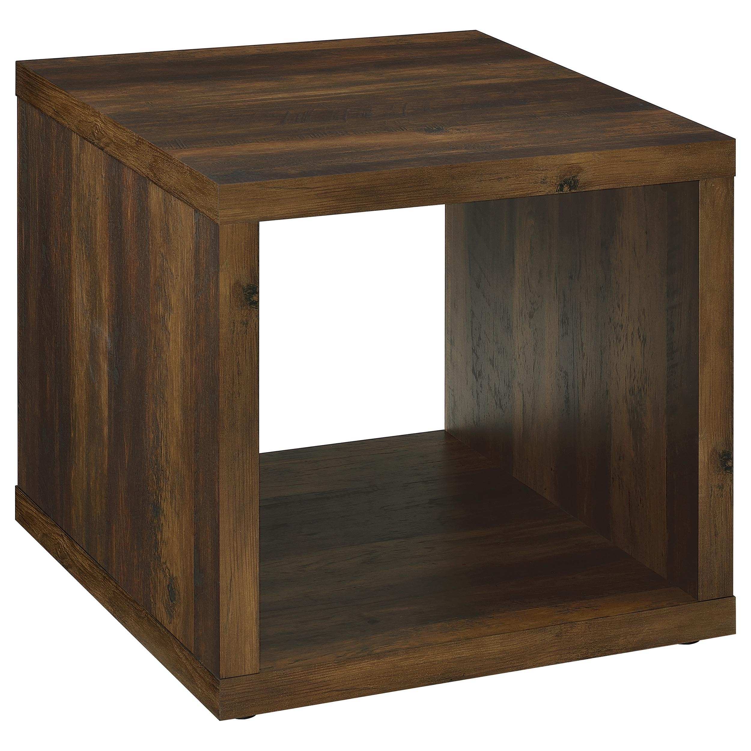 Frisco - Square Engineered Wood Side End Table - Best Buy Furniture
