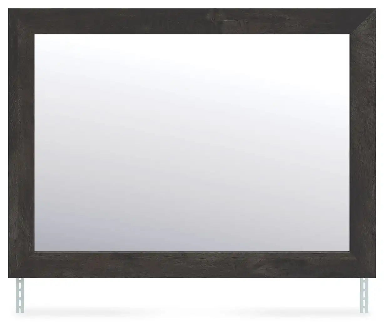 Hollivern - Bedroom Mirror - Dark Gray - Best Buy Furniture