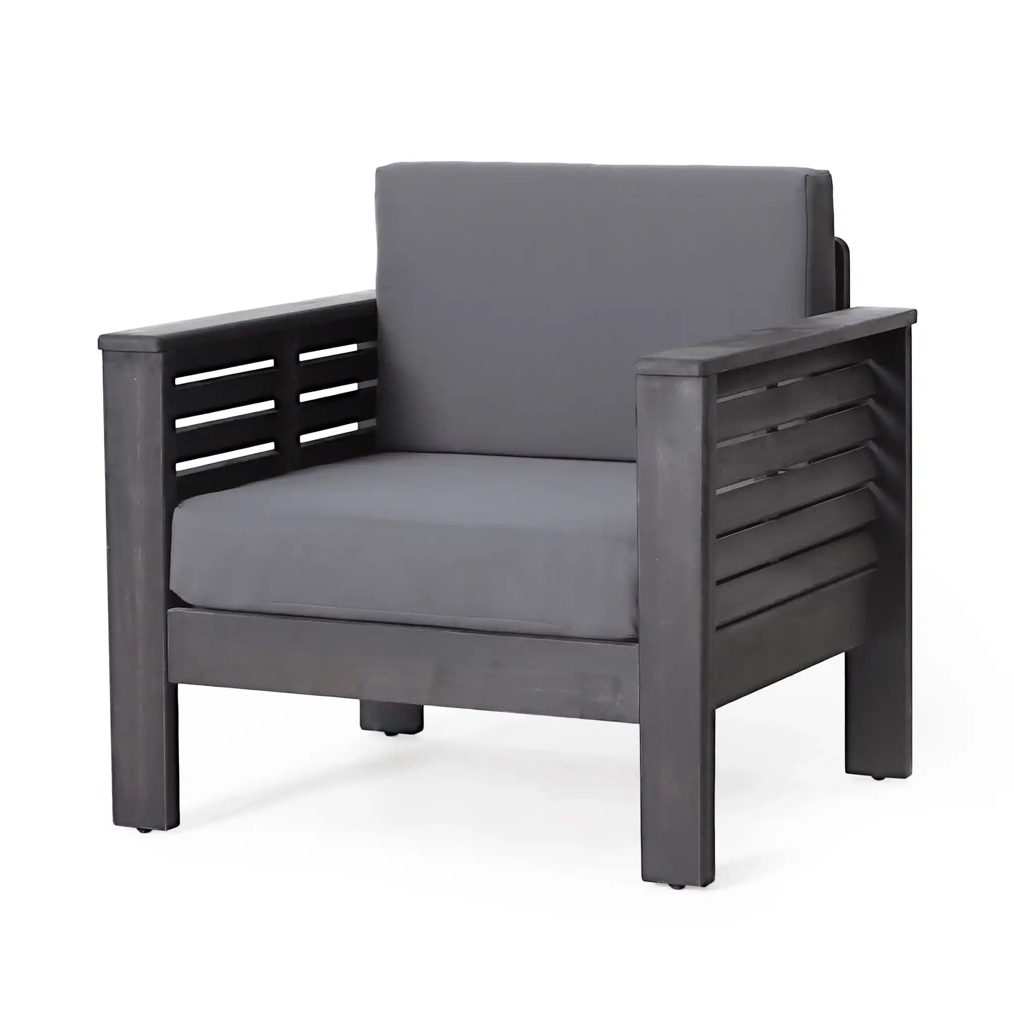 Slat Design Club Chairs With Cushions - Best Buy Furniture