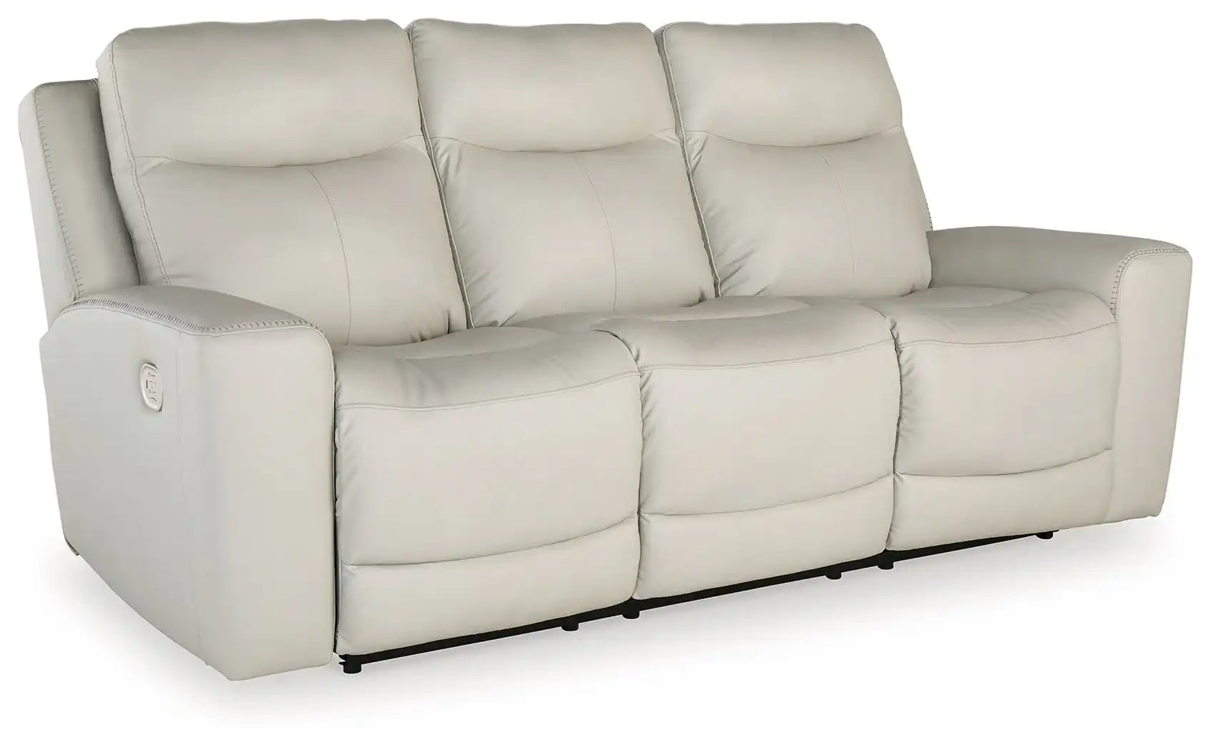 Mindanao - 3 Pc. - Power Reclining Sofa, Power Reclining Loveseat With Console, Power Recliner - Coconut - Best Buy Furniture