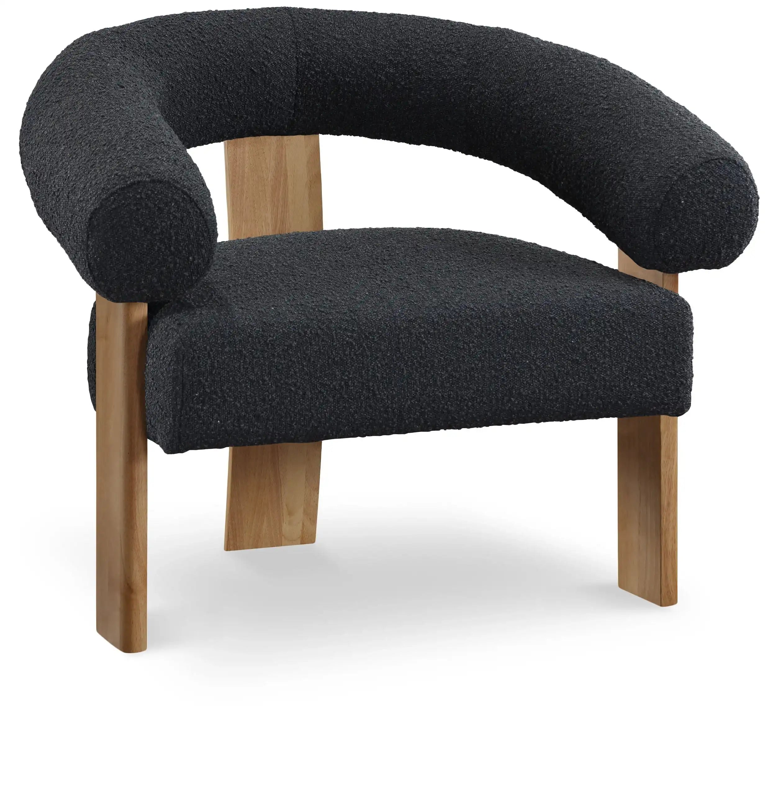 Winston - Accent Chair With Natural Legs - Best Buy Furniture