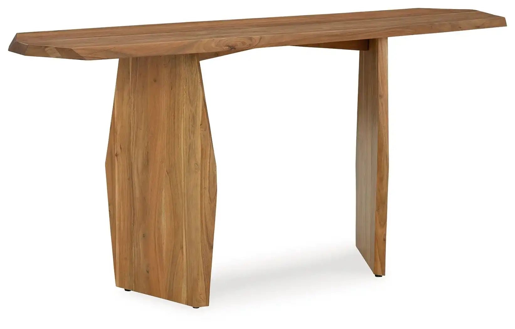 Holward - Console Sofa Table - Natural - Best Buy Furniture