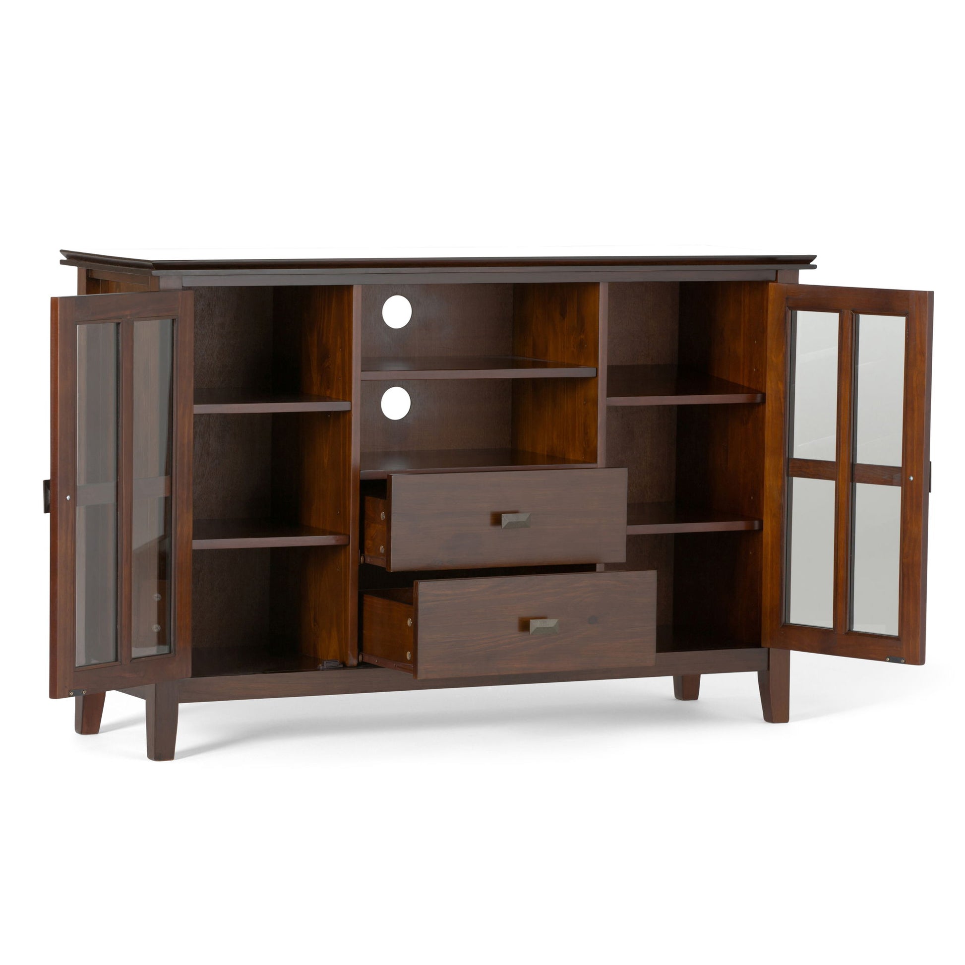 Artisan - Handcrafted, Tall TV Media Stand - Best Buy Furniture