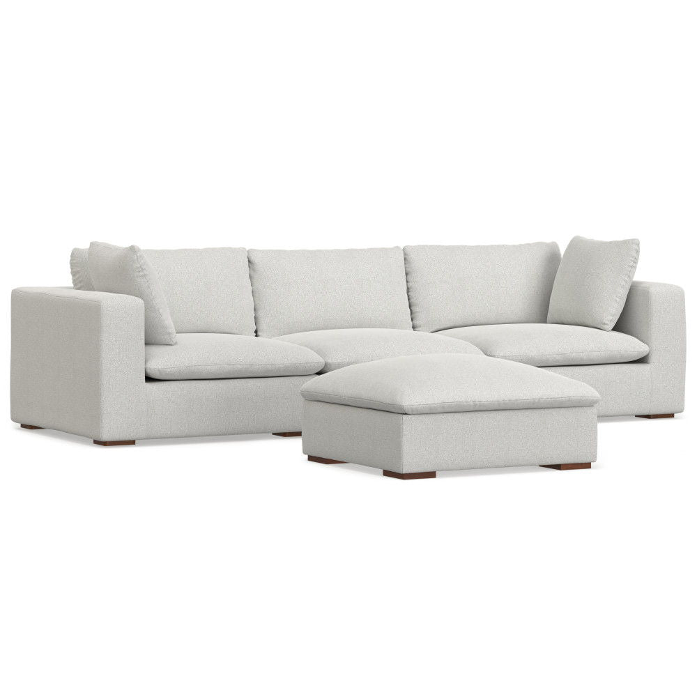 Jasmine - Handcrafted Sofa And Ottoman - Best Buy Furniture